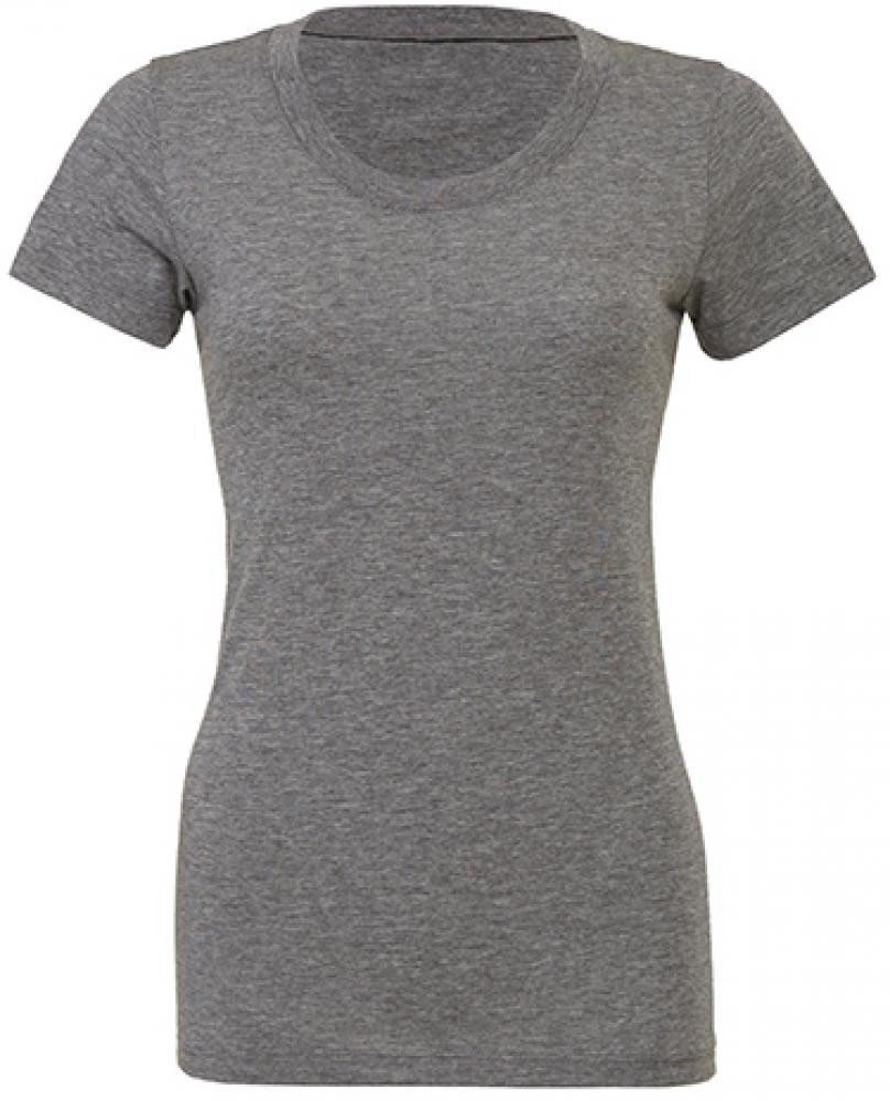 Bella + Canvas Rundhalsshirt Triblend Crew Neck Damen T-Shirt