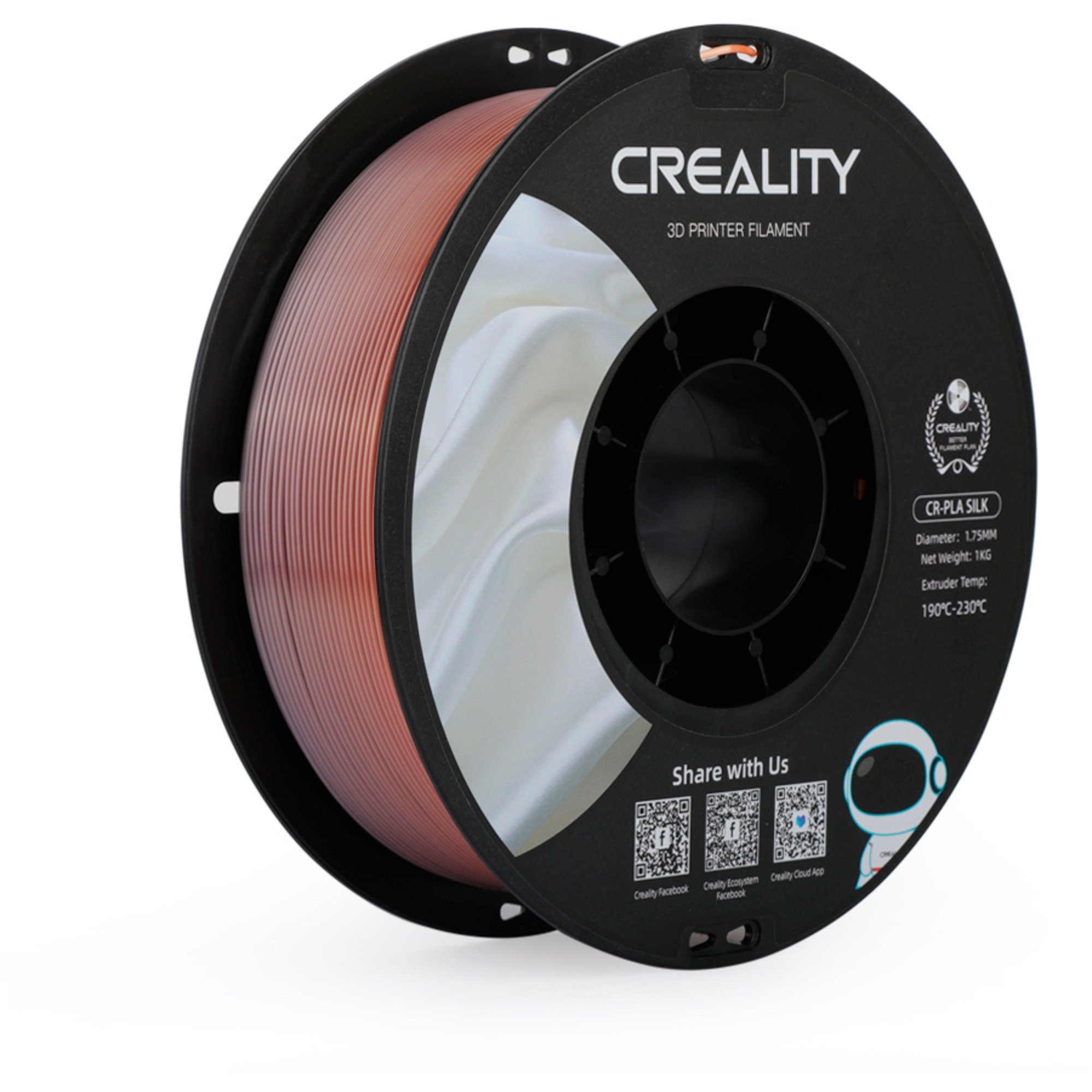 Creality Filament Creality CR-Silk PLA Filament Rainbow