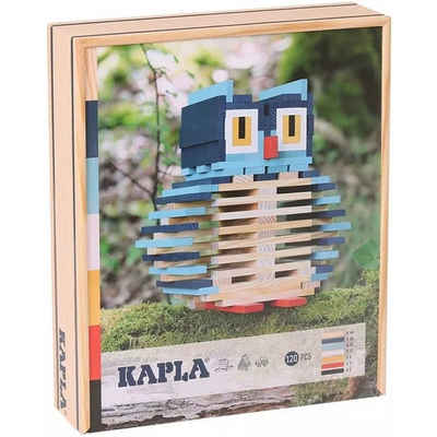 KAPLA® Spielbauklötze COF3DE Holzplättchen Baukasten Eule