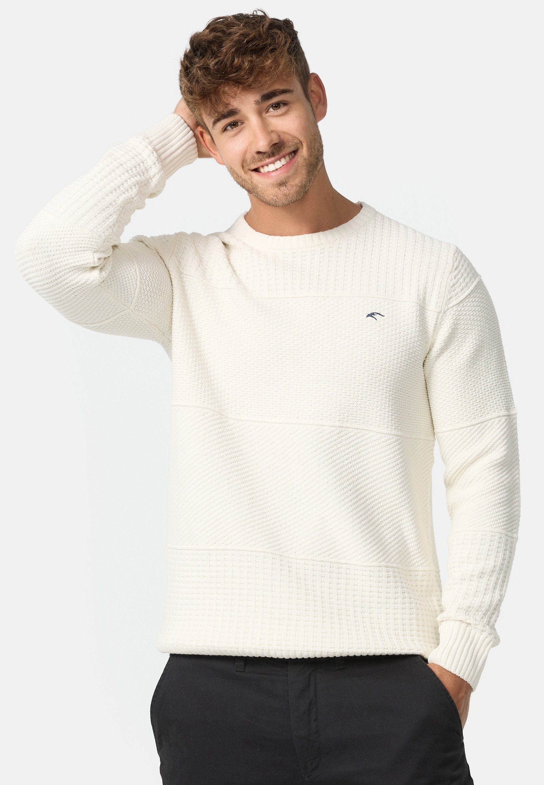 INDICODE Strickpullover Herren INJustice Pullover Herrenpullover