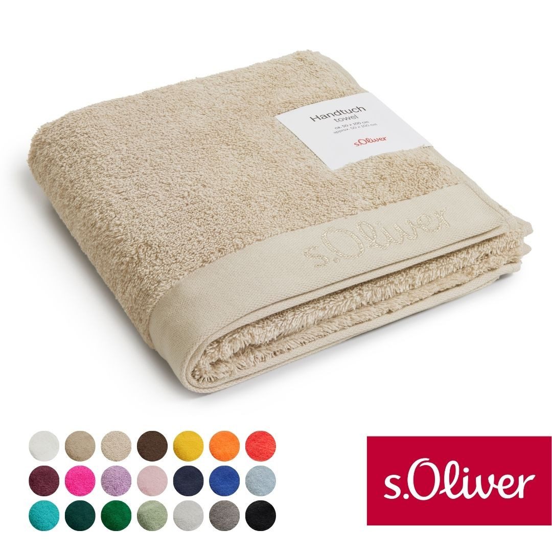 s.Oliver Handtuch s.Oliver, Premium Qualität, 600 gr/m², auch als Sets erhä günstig online kaufen