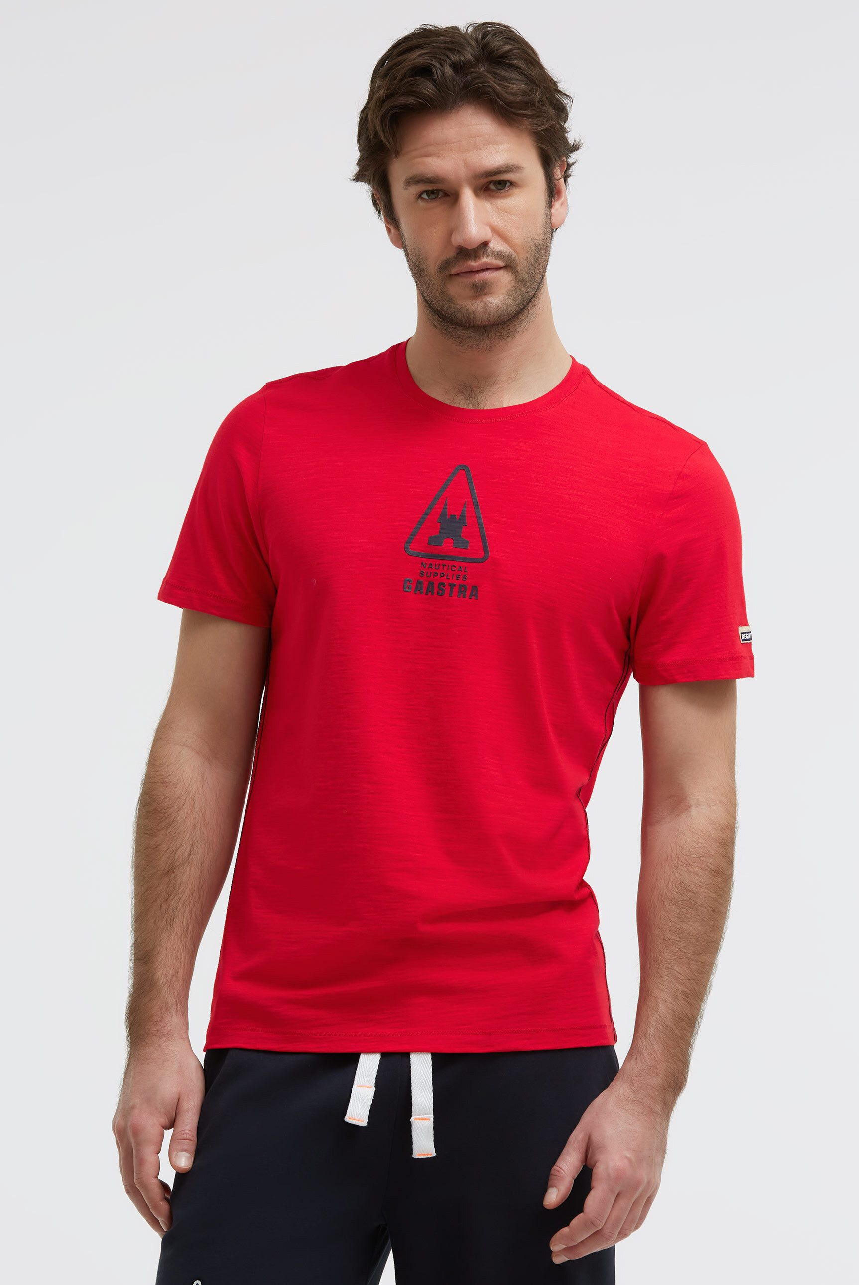 Gaastra Rundhalsshirt mit Kontrastnähten
