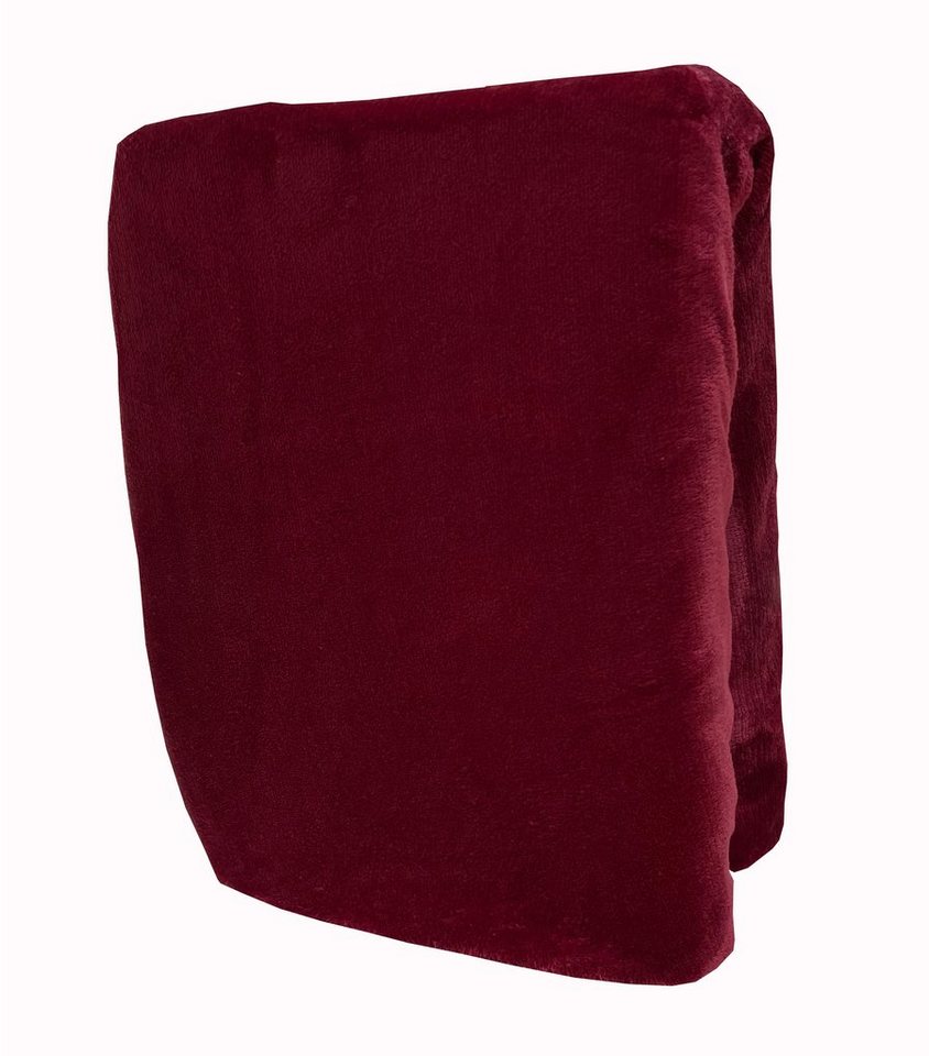 Leonado Vicenti Spannbettlaken Winter Teddy Plüsch, Nicki, Gummizug: rundum, (1 Stück), Flauschig warmes Cashmere Touch, Einfarbig