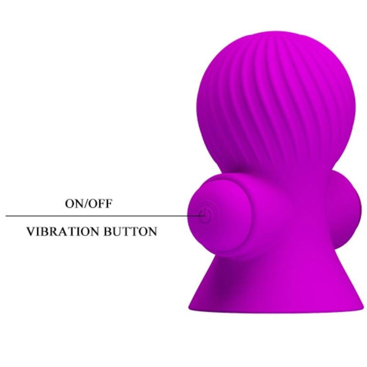 Bullets" Pretty "Powerful Love mit Vibrator Lila Vibration Smart Nippelsauger