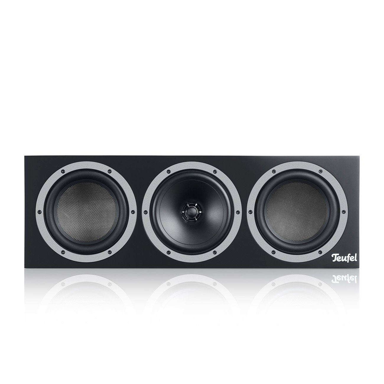Teufel THEATER 500 Center Lautsprecher (AnschlussklemmenSchraubklemmen - vergoldet, 150 W, Verwendung: Center oder Rear Center, Position: Wand / Regal / Standfuß)