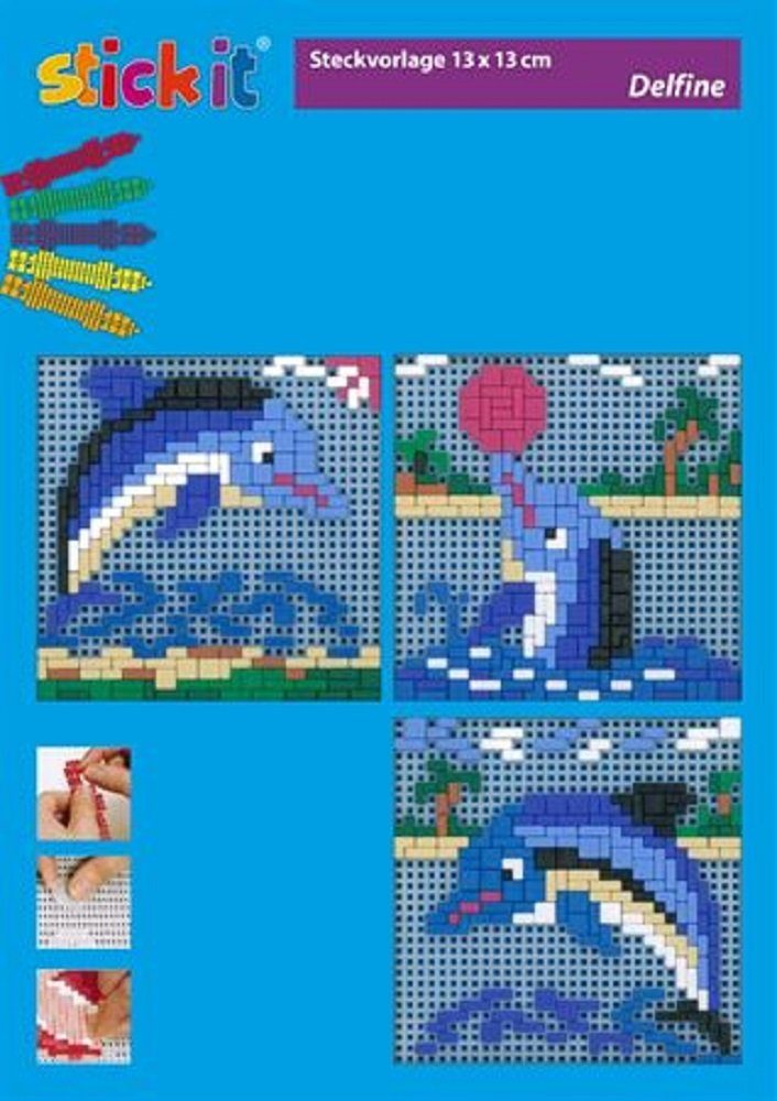 Stick it Steckpuzzle Mega Familien Box, 10000 Puzzleteile, made in Germany
