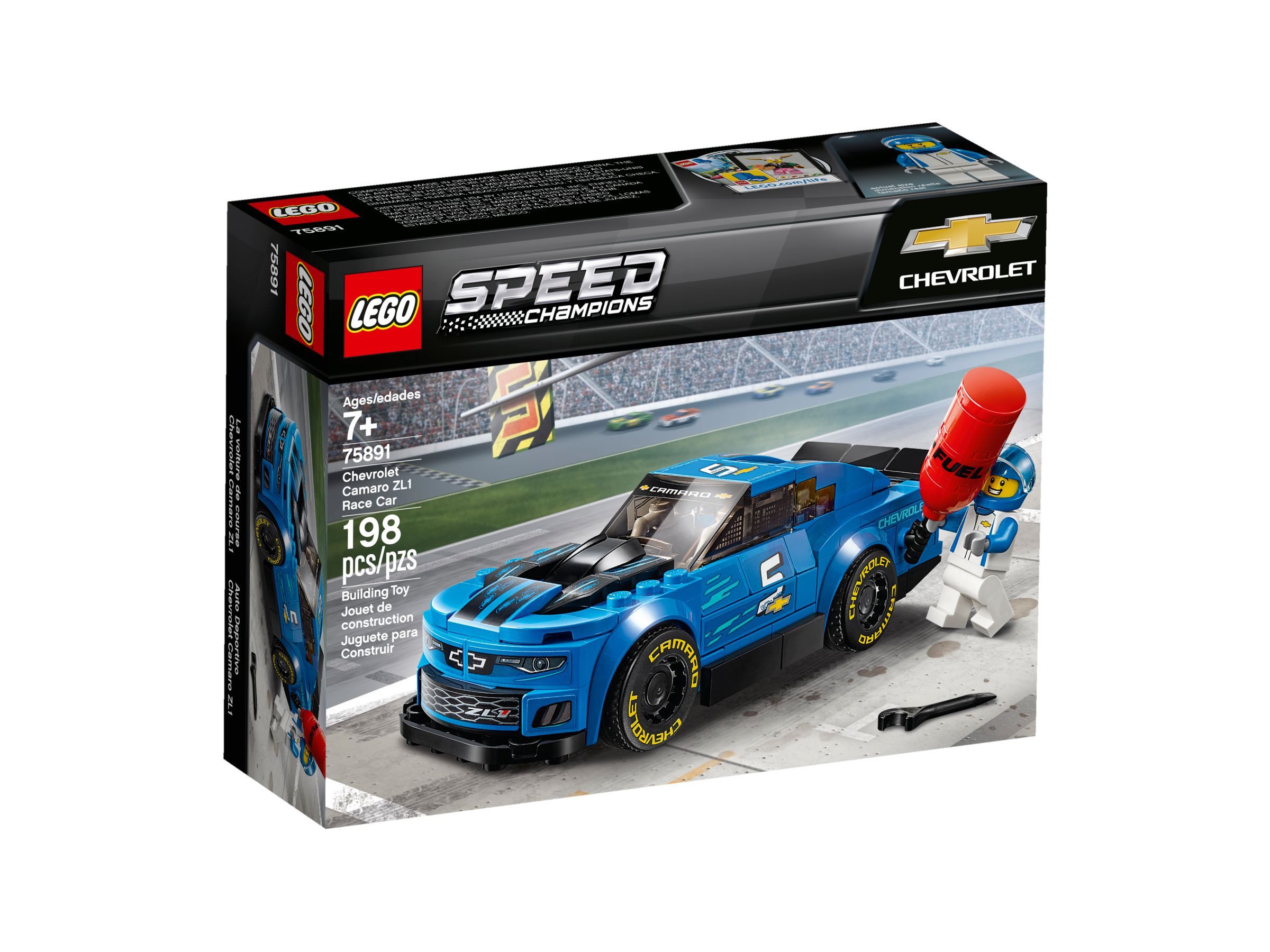 LEGO® LEGO 75891 Speed Champions Rennwagen Chevrolet Camaro ZL1 Konstruktio günstig online kaufen