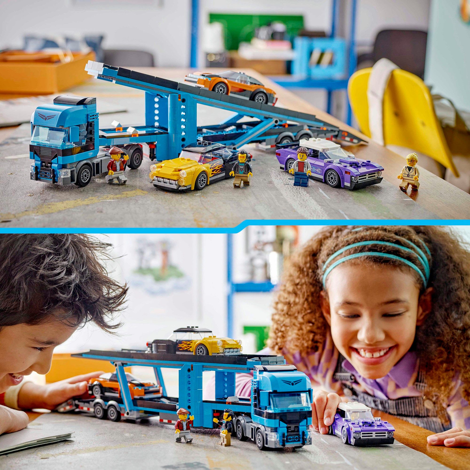 LEGO® Autotransporter mit Sportwagen (60408), LEGO günstig online kaufen