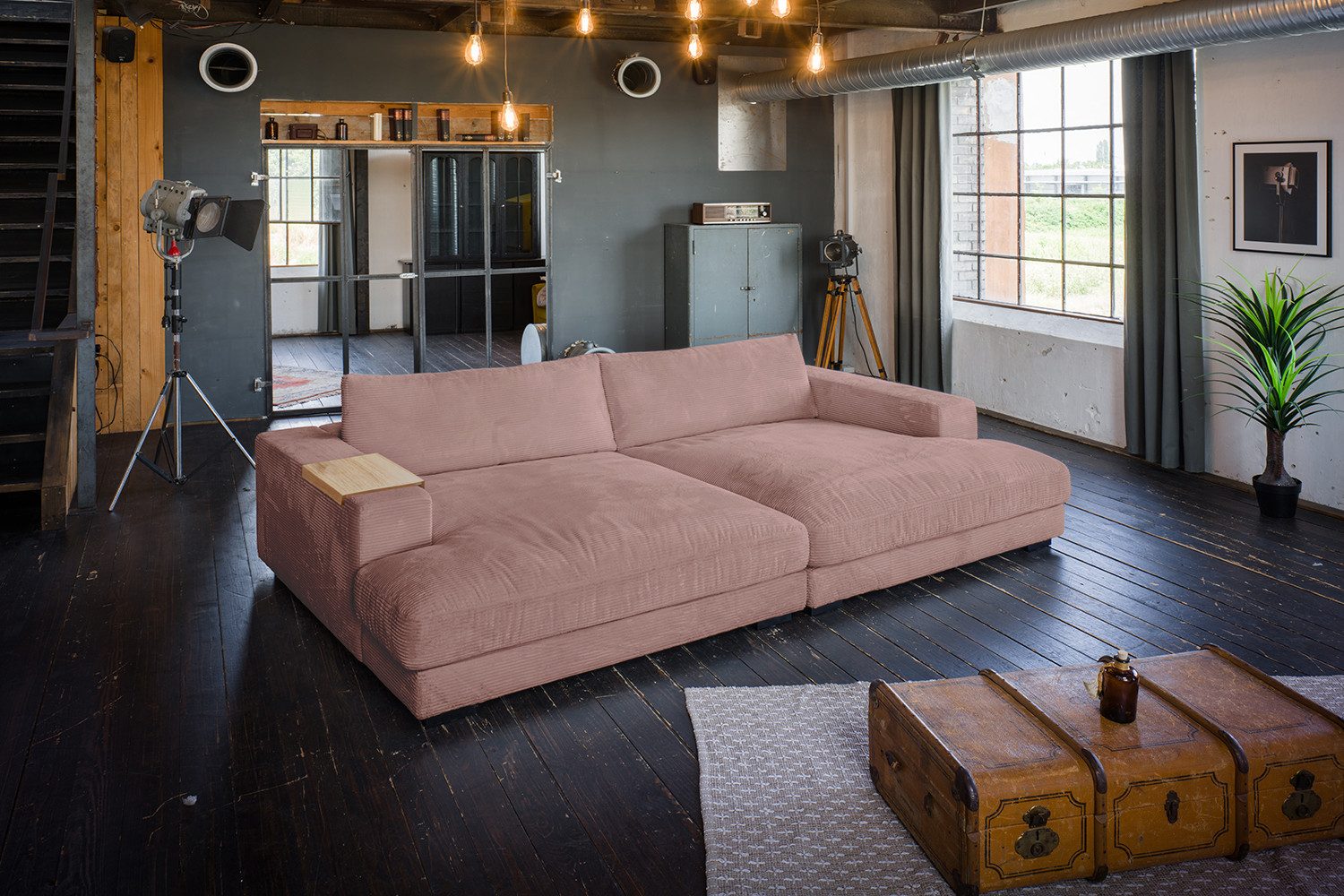 KAWOLA Big-Sofa MADELINE Riesen Cordsofa - günstig online kaufen