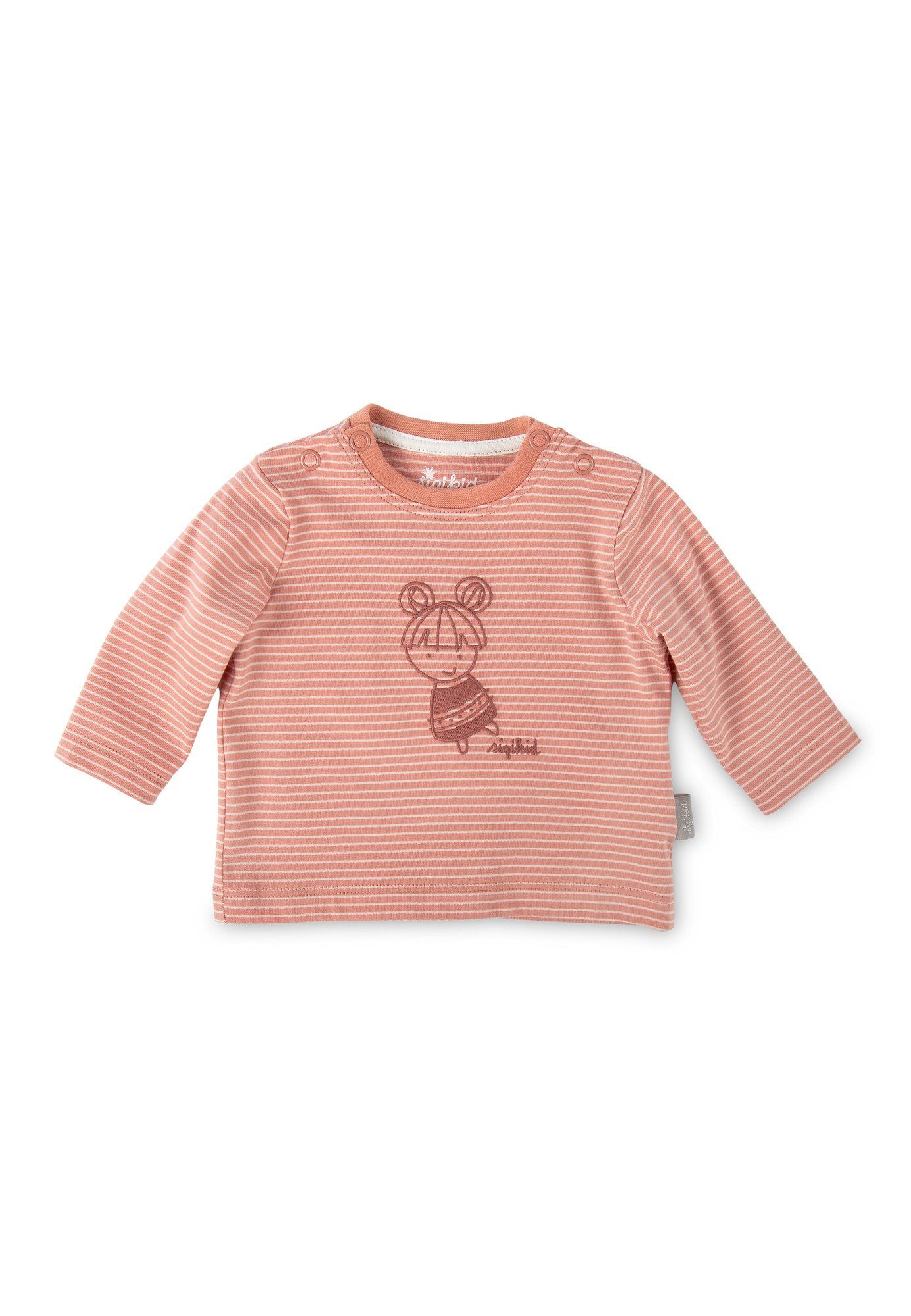 Sigikid Langarmshirt Baby Shirt Langarmshirt (1-tlg) rosa