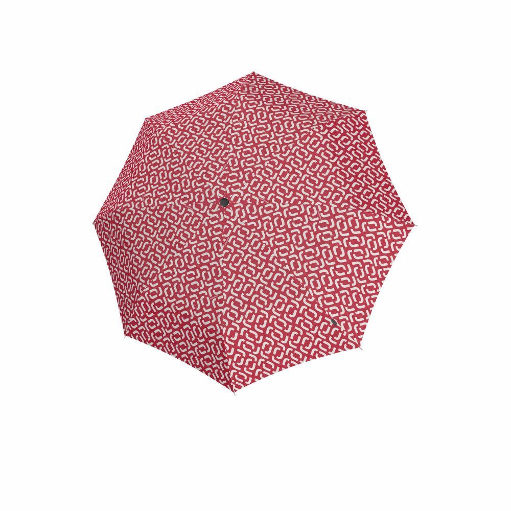 Signature Taschenregenschirm umbrella Red classic pocket REISENTHEL®