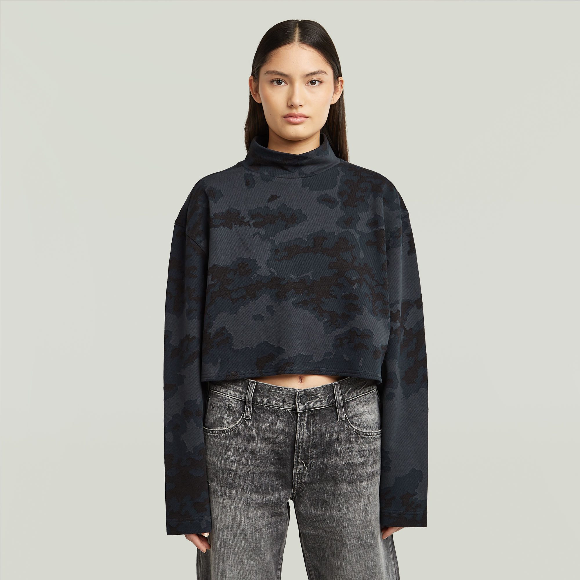 G-STAR Sweatshirt Oversized cropped turtle sw wmn