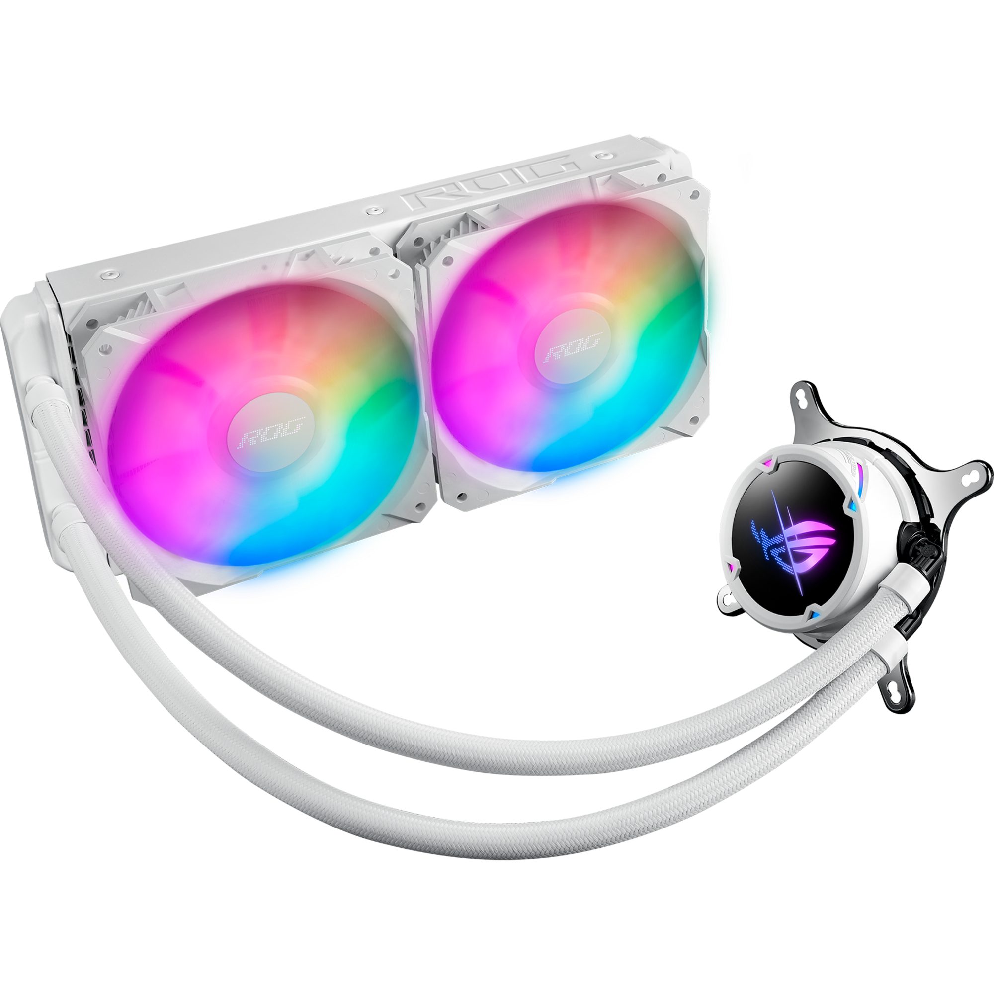 Asus Wasserkühlung ASUS ROG STRIX LC II 240 ARGB White Edition, Wasserkühlung