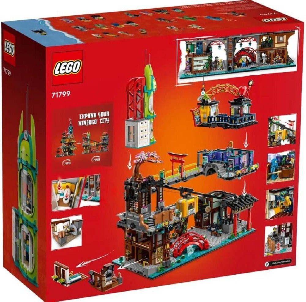 City St) Die Märkte Ninjago (71799), LEGO® von Ninjago Spielbausteine - (6163