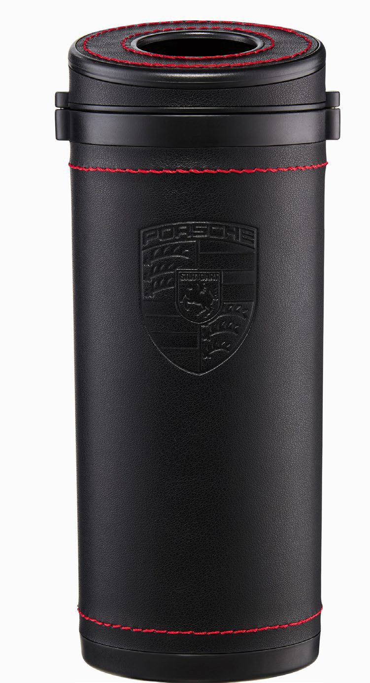 Porsche Aufbewahrungsbox Taschentücher Box Tissue Spender für Getränkehalter Tube Cup Holder