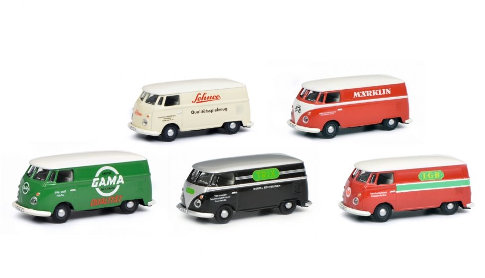 Schuco Modellauto Schuco 452646300 Set VW T1c "" Edition 1:87/H0