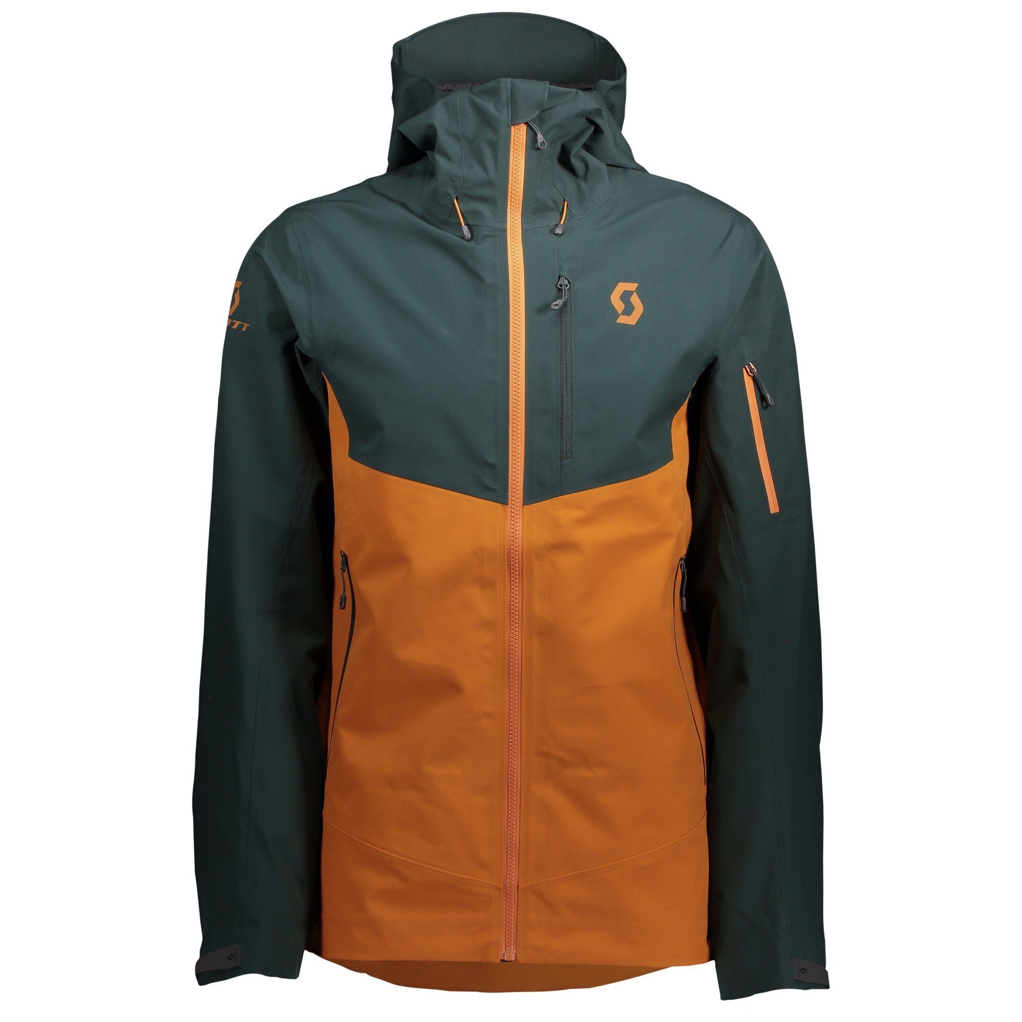 Scott Skijacke Scott Skijacke Herren Explorair 3L tree grün/copper orange | Sportjacken