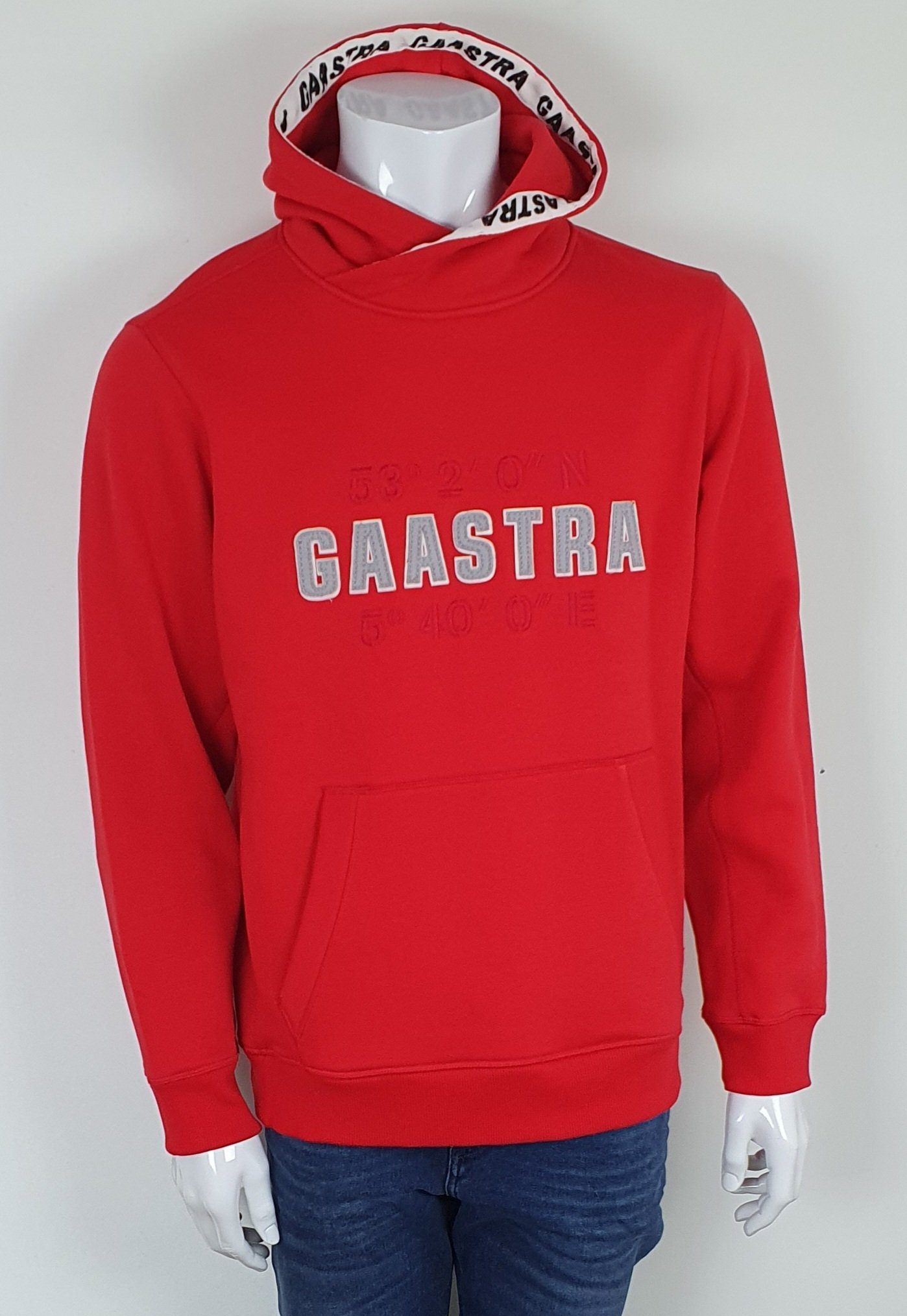 Gaastra Sweater »Gaastra Herren Kapuzenpullover Hoody Arctic rot«
