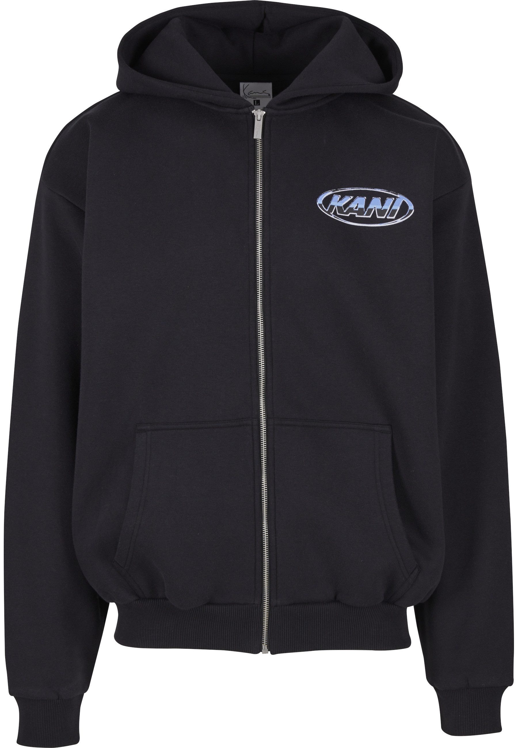 Karl Kani Kapuzenpullover Karl Kani Woven Signature Chrome Zip Hoodie (1-tl günstig online kaufen