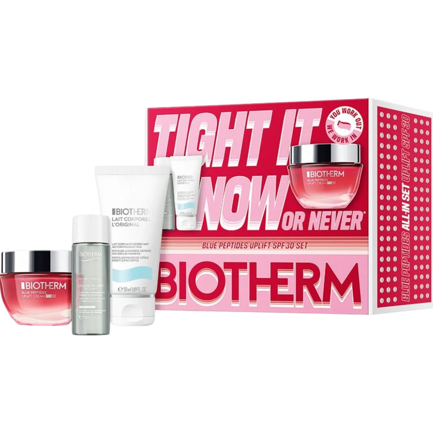 BIOTHERM Gesichtspflege-Set BIOTHERM Blue Peptides Uplift 50 ml Set, 3-tlg.