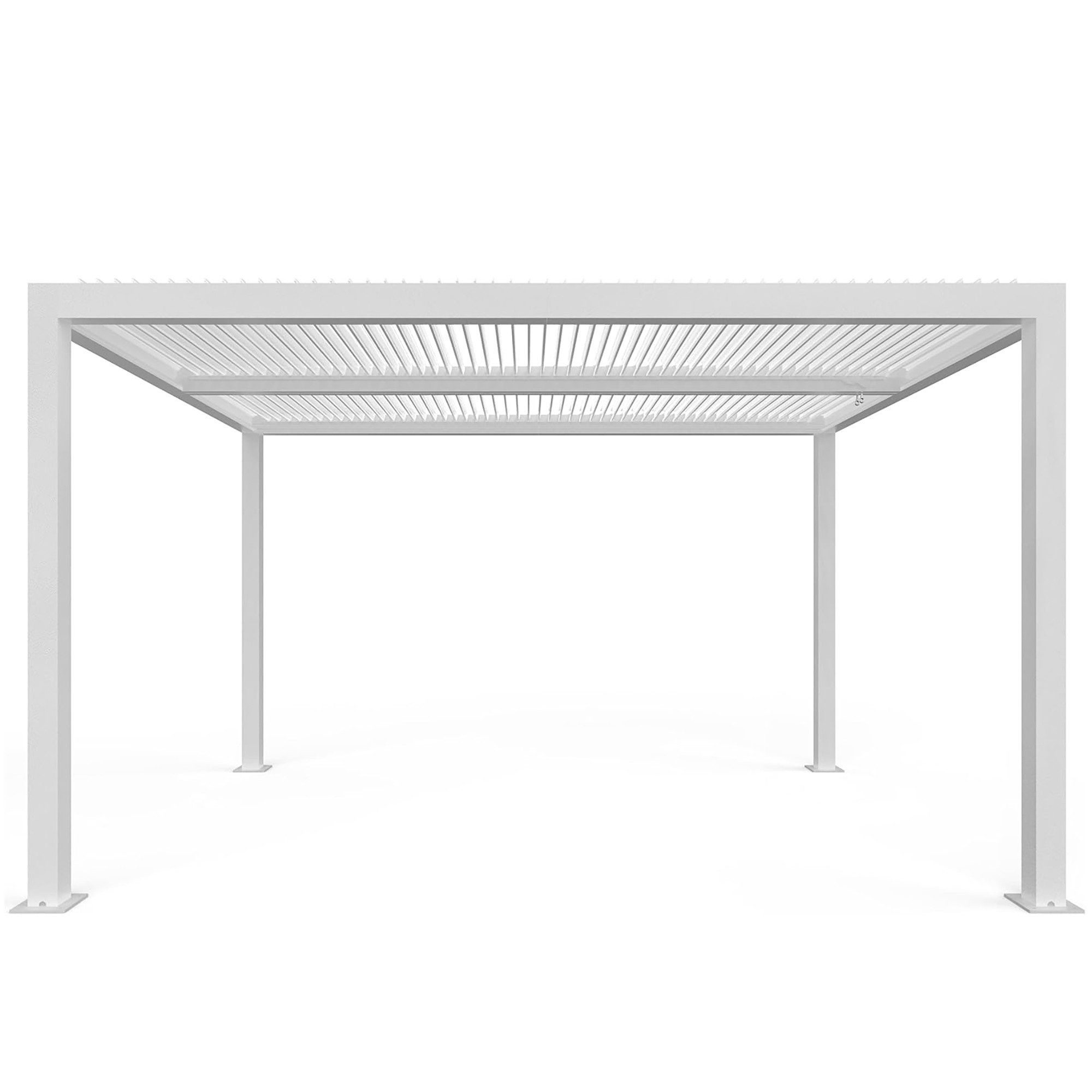 PURPLE LEAF Pergola Pavillon mit Lamellendach günstig online kaufen