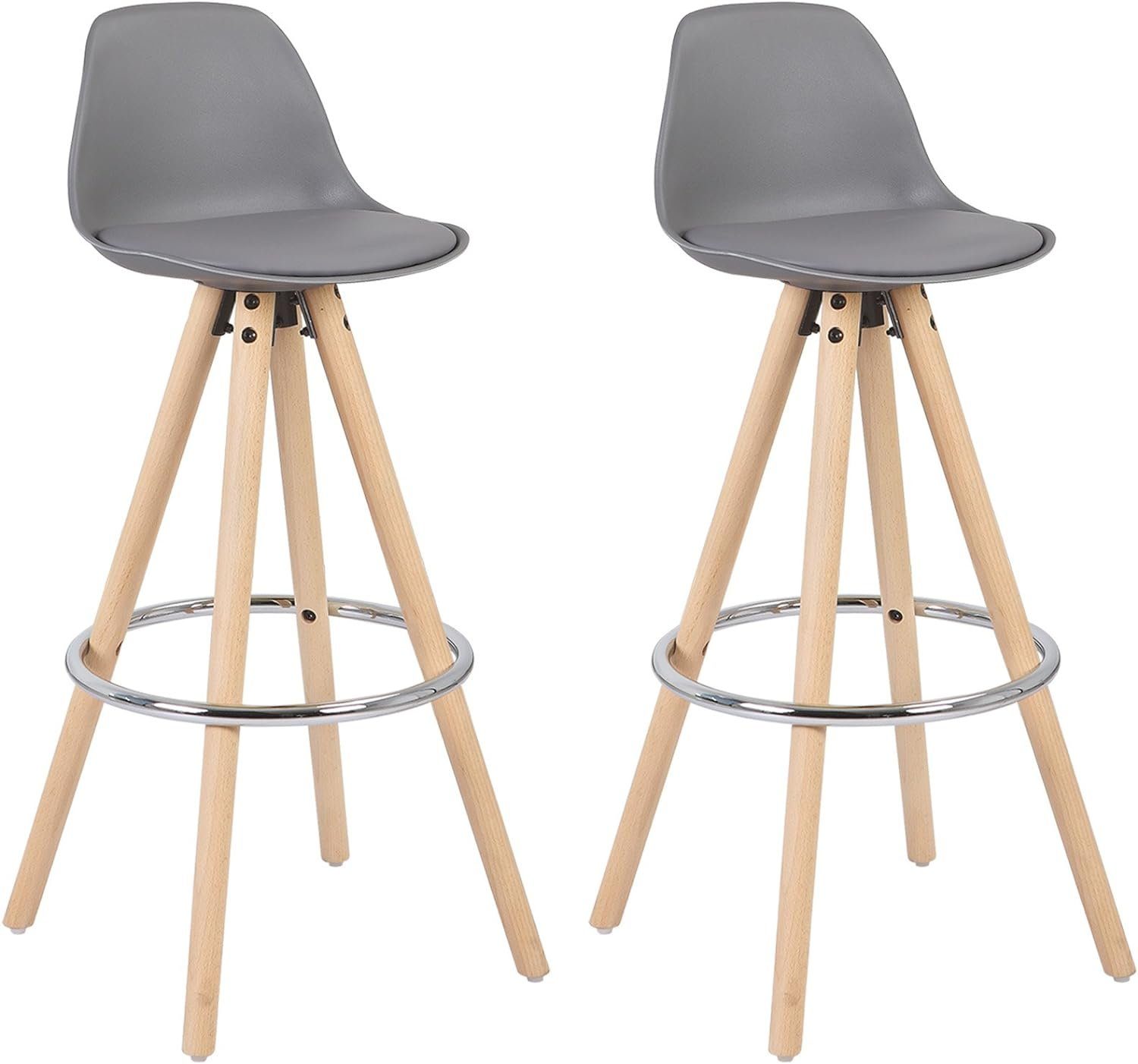 Woltu Barhocker (2 St), Design Stuhl, günstig online kaufen
