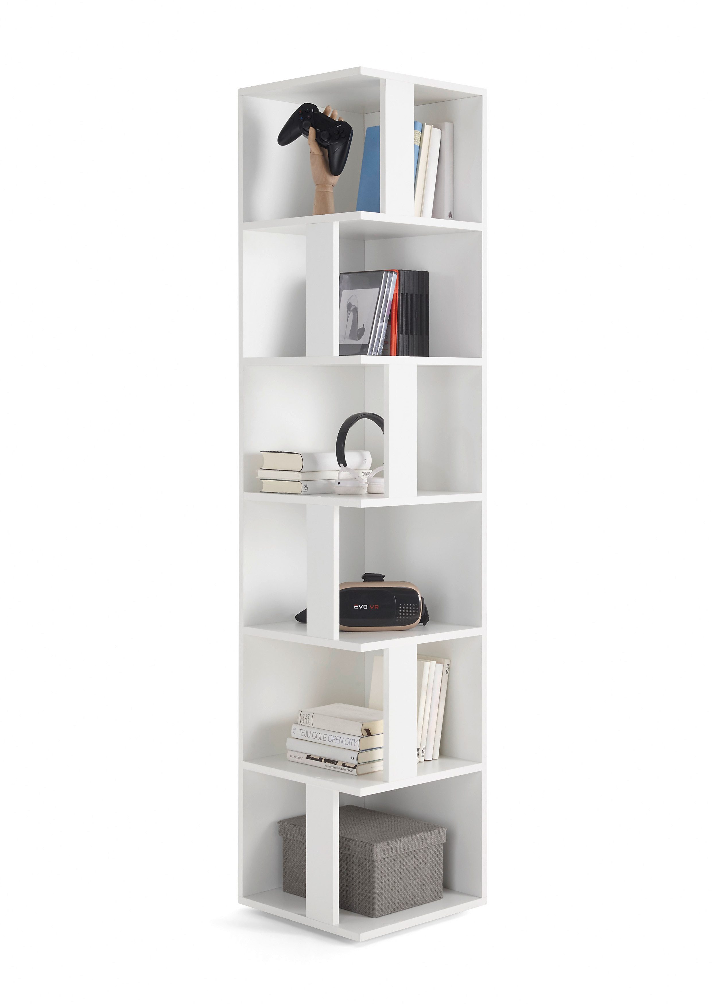 PREISBRECHER Eckregal Lasmos, 38 x 186 günstig online kaufen