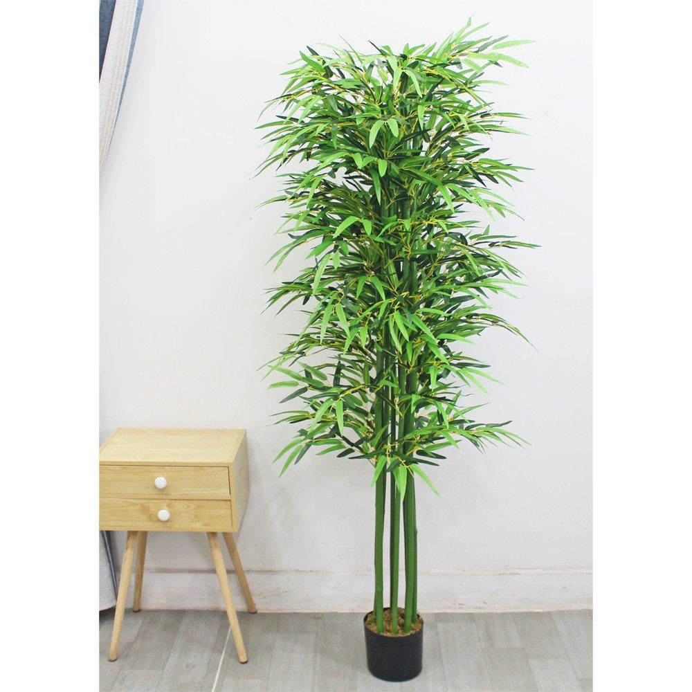 Kunstbambus Bambus Kunstpflanze Künstliche Pflanze Bambusbaum günstig online kaufen