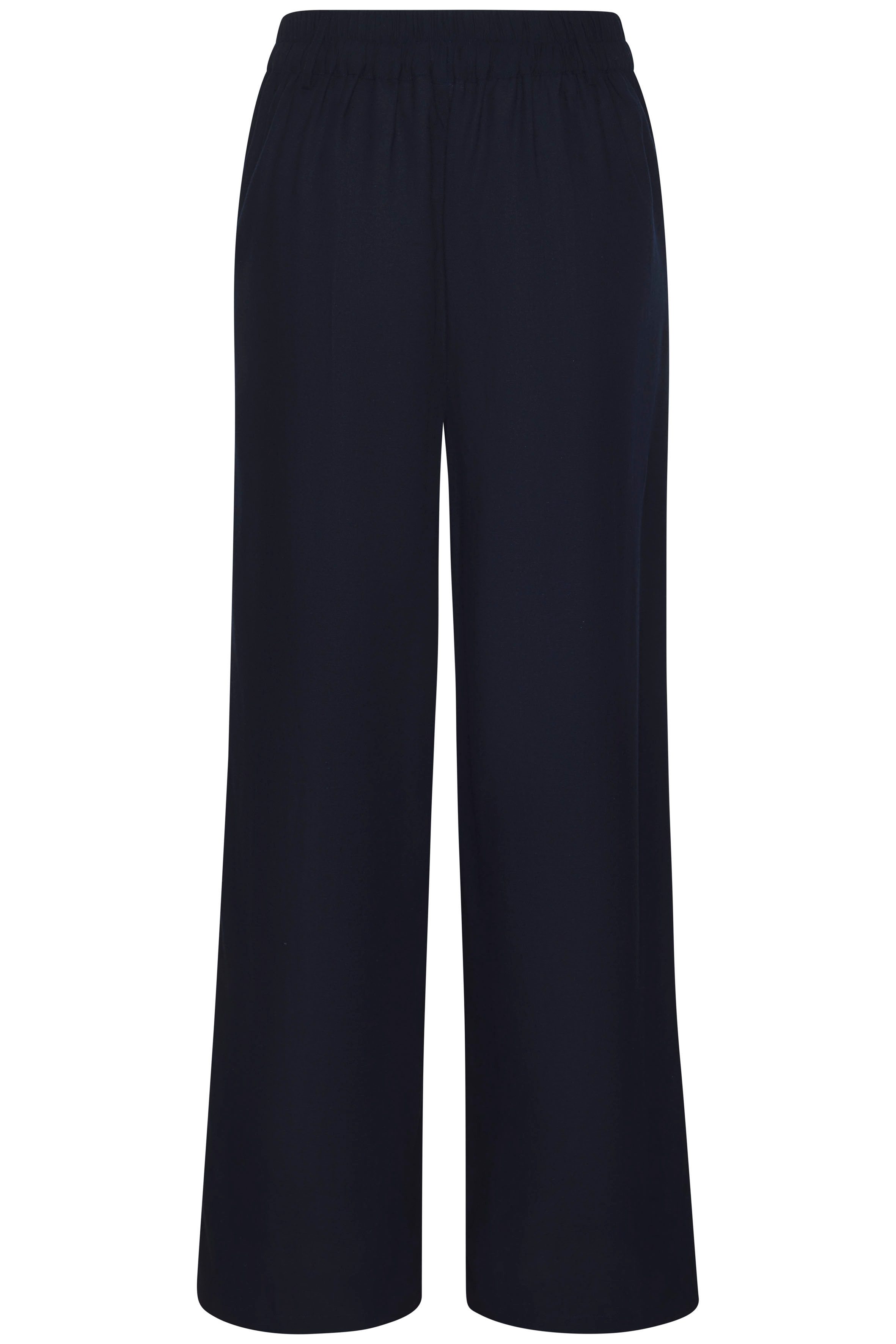 LASCANA Palazzohose mit Gürtelschlaufen, Leinenhose, Sommerhose, casual