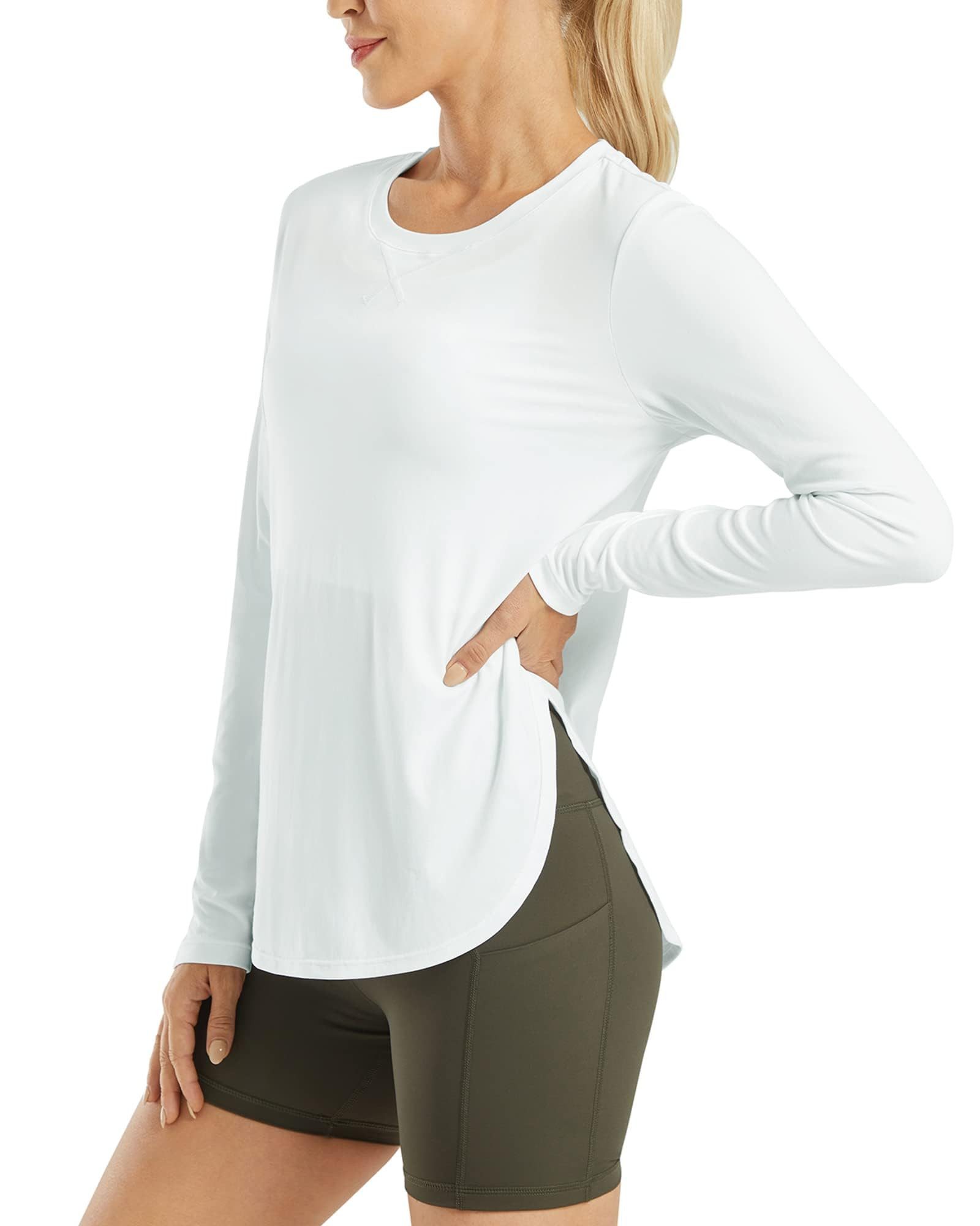 G4Free Trainingsshirt G4Free Damen Sport Футболки Langarmshirt Sonnenschutz Shirt UV Schutz UPF 50+ Laufshirt Rashguards Yoga Funktionsshirt Fitness