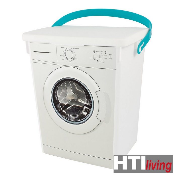 HTI-Living Putzeimer Eimer mit Deckel Motiv Waschmaschine (2-tlg)