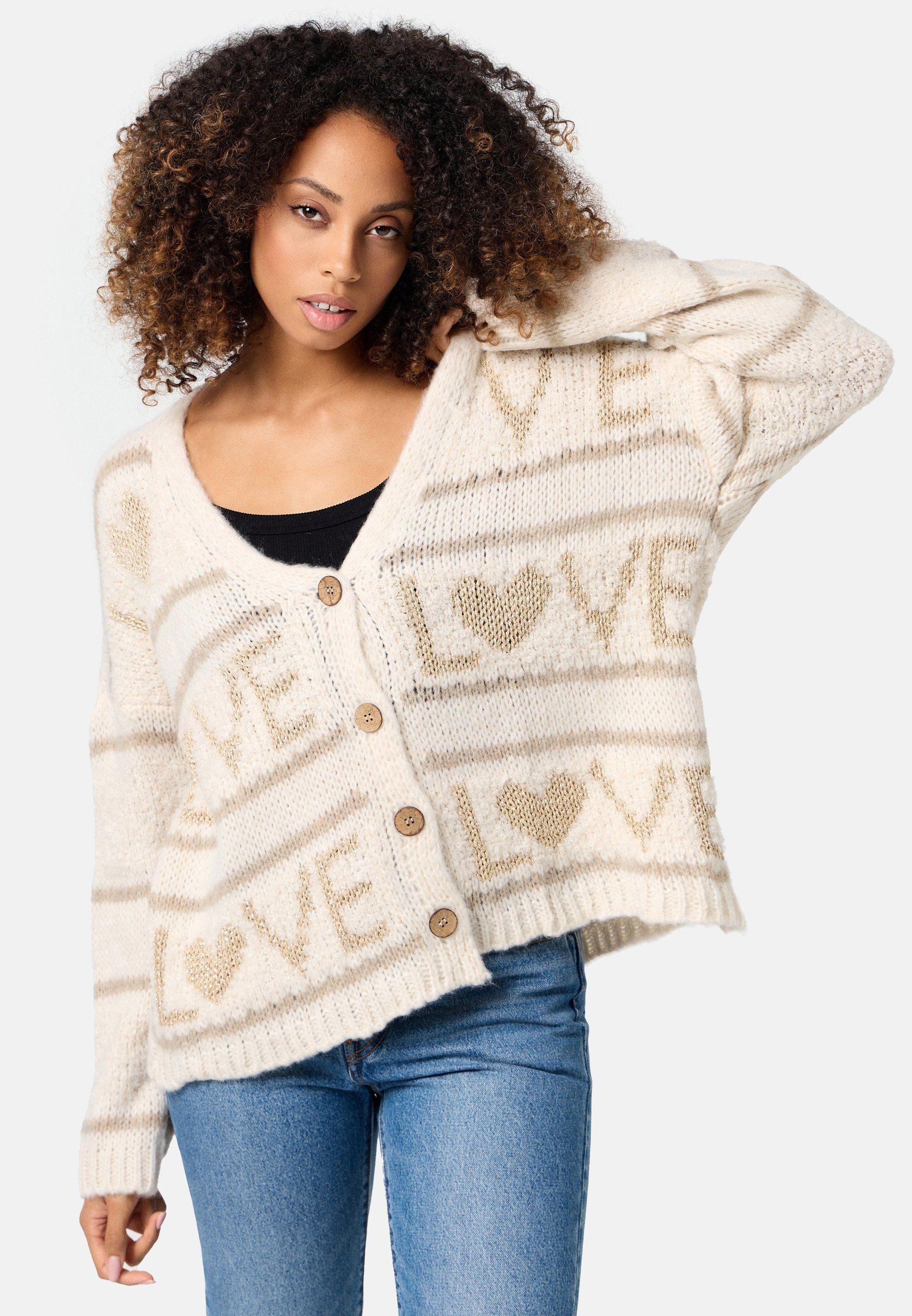 PM SELECTED Strickjacke PM68 (Festliche Strickjacke günstig online kaufen