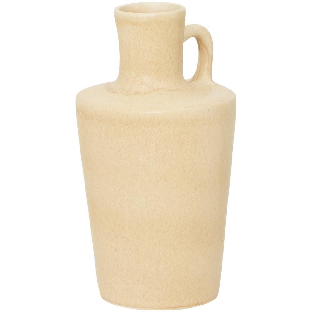 Urban Nature Culture Dekovase Vase Nuno Ceramic Natural (13,5x25cm)