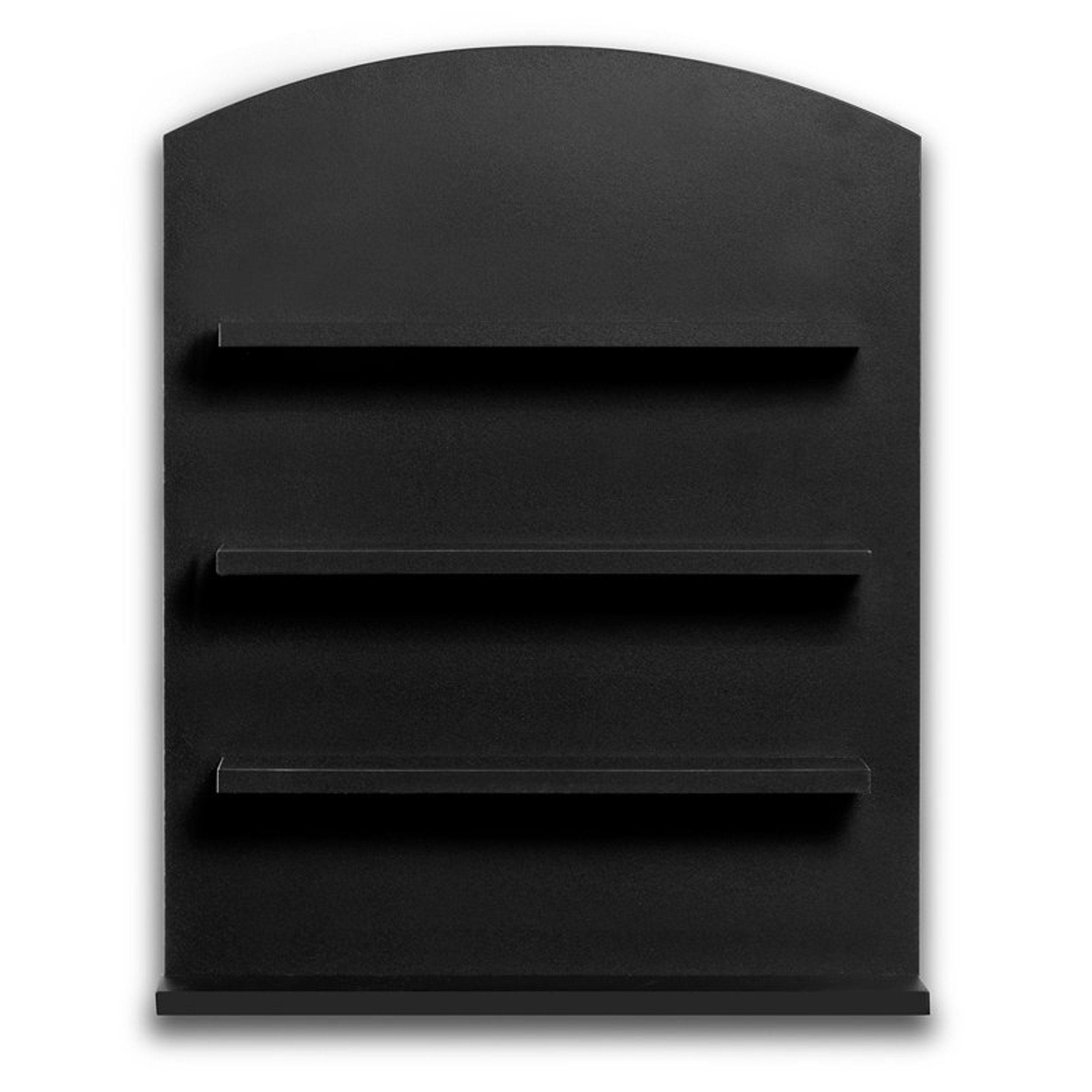 Aileenstore Nagellackregal UNI Wandregal UNI, Nailboard Schwarz