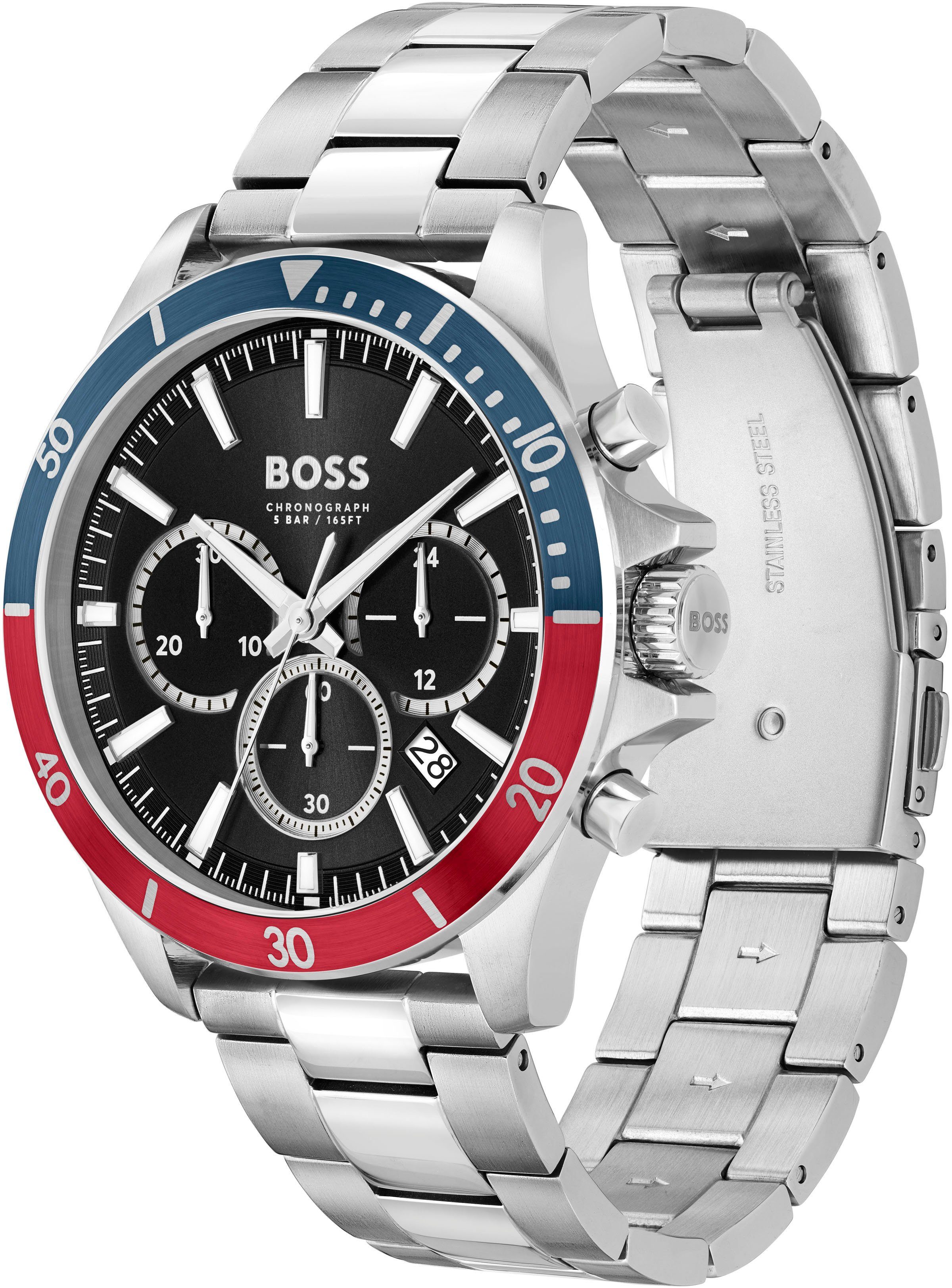 BOSS Chronograph TROPER 1514108, Quarzuhr, Herrenuhr, günstig online kaufen
