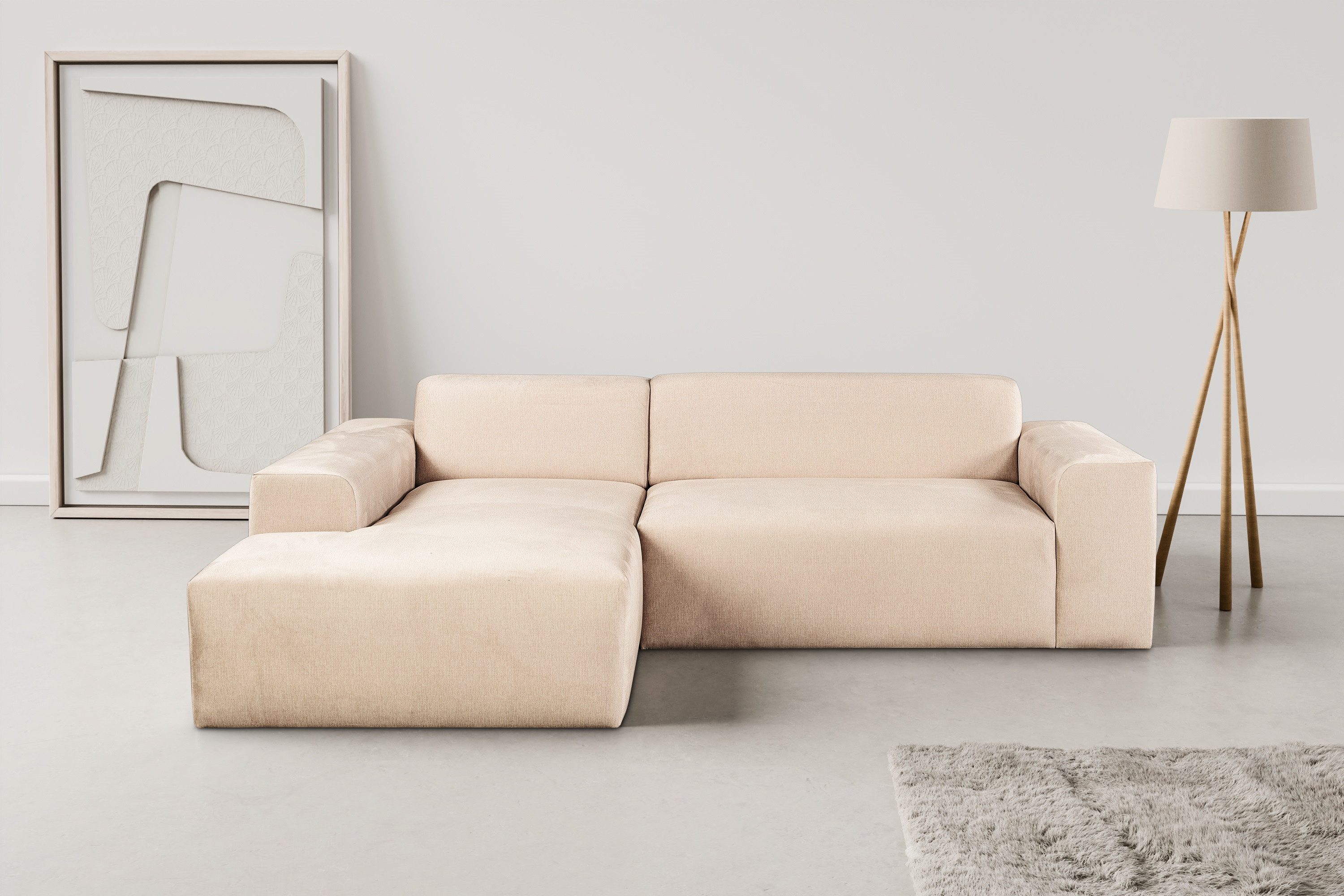 WERK2 Ecksofa Zeus-L modern und zeitlos, günstig online kaufen