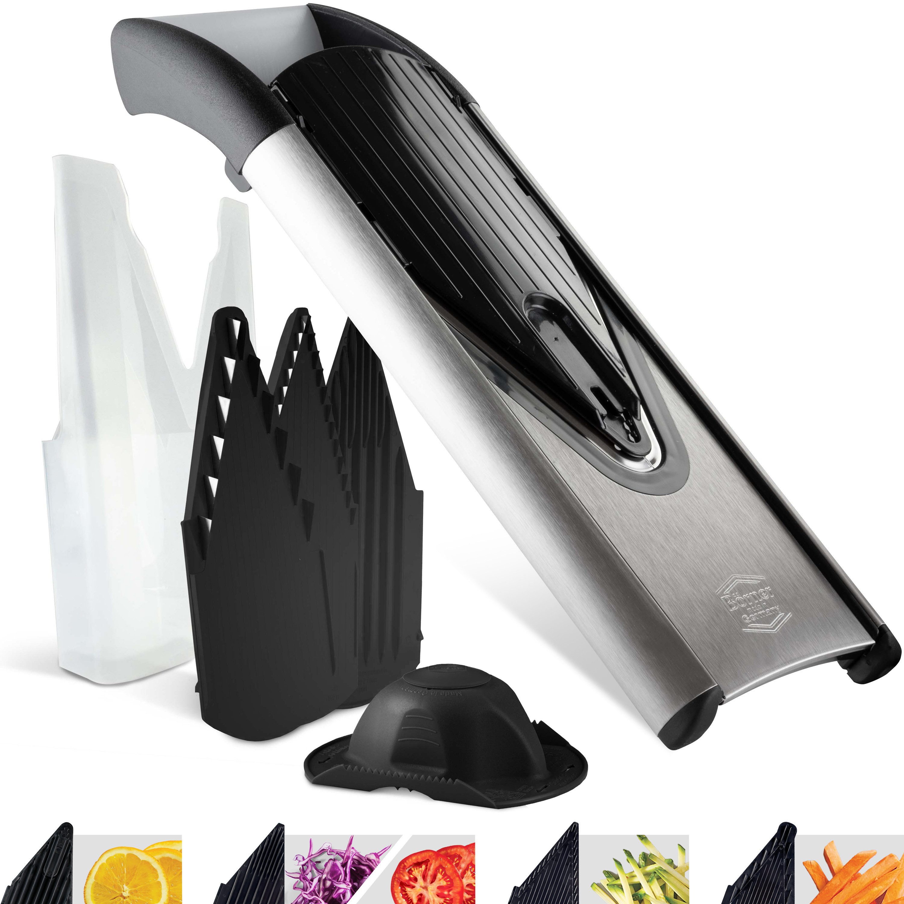 Börner Gemüsehobel Gemüsehobel V6 ExclusiveLine Starter Set