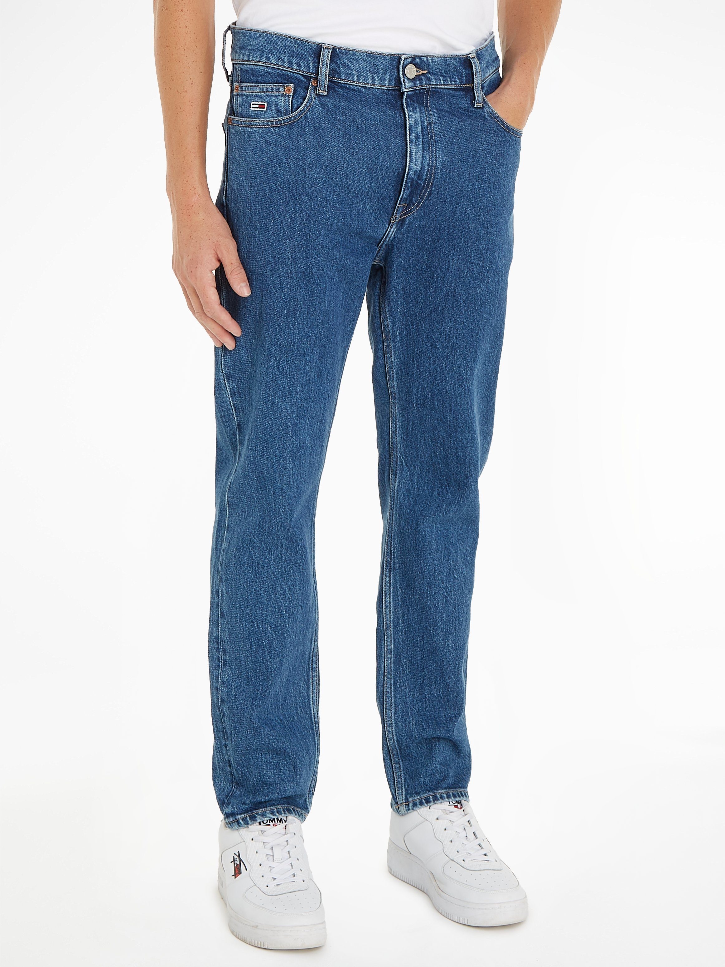Günstiger als im Laden! Tommy Jeans Medium JEAN im RGLR Denim Dad-Jeans DAD 5-Pocket-Style