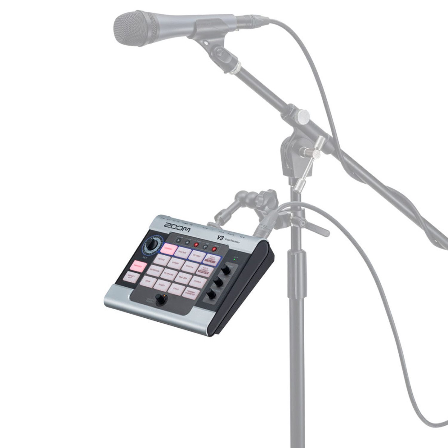 Zoom Audio Zoom V3 Vocal Processor Gesangs-Effektgerät Digitales Aufnahmegerät (Gesangs-Effektgerät)