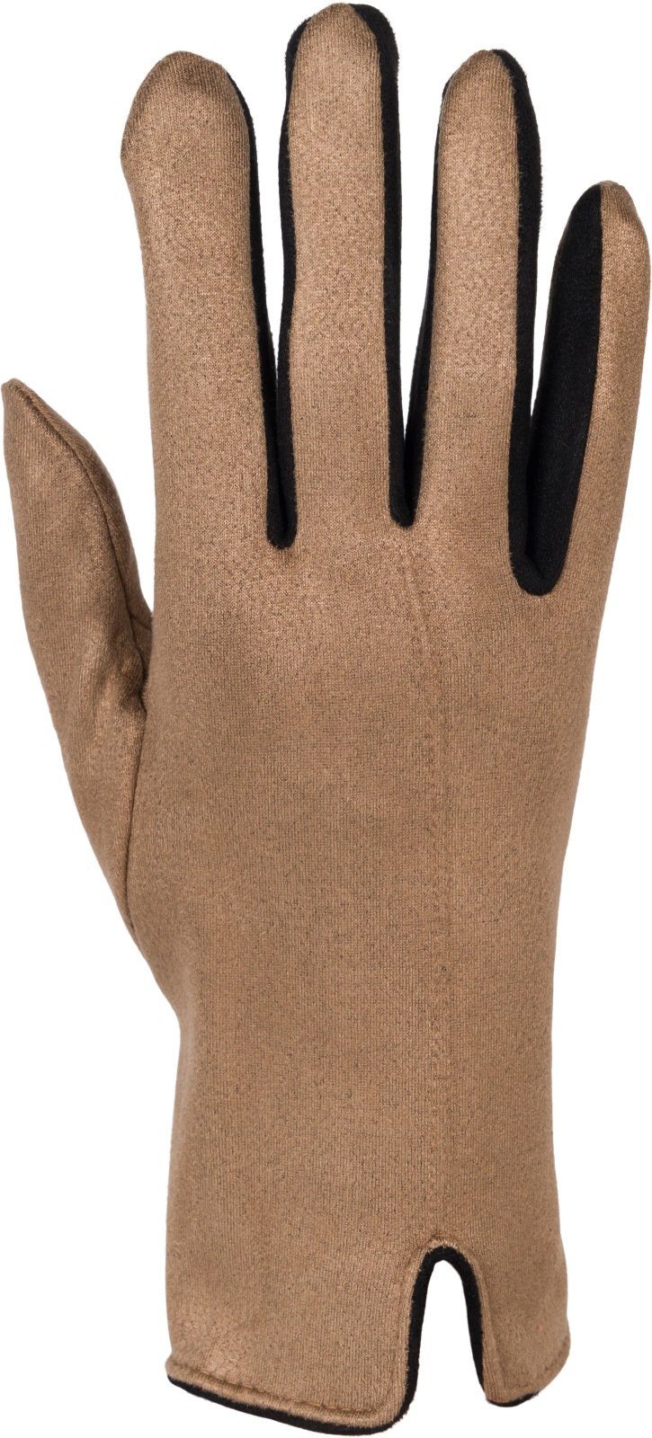 styleBREAKER Fleecehandschuhe Touchscreen Handschuhe Kontrast (1-St) günstig online kaufen