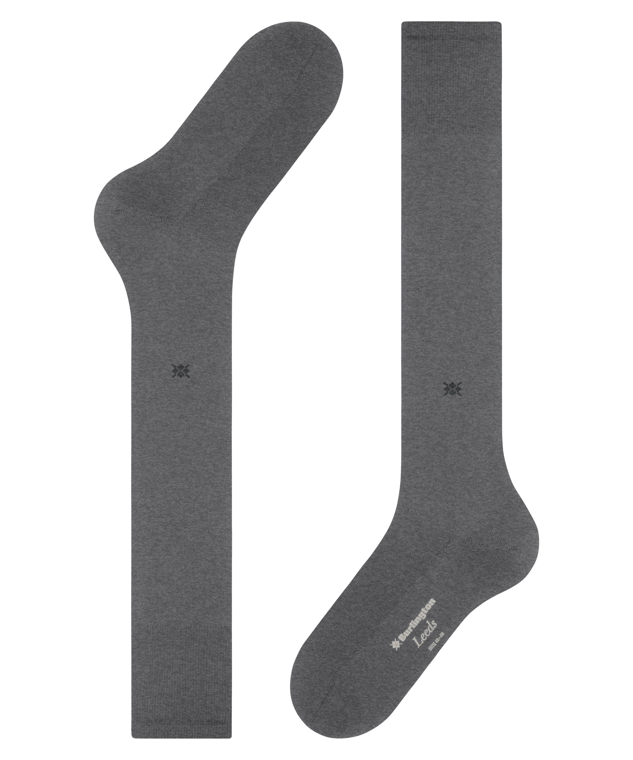 Burlington Kniestrümpfe Leeds (1-Paar) mit Schurwolle