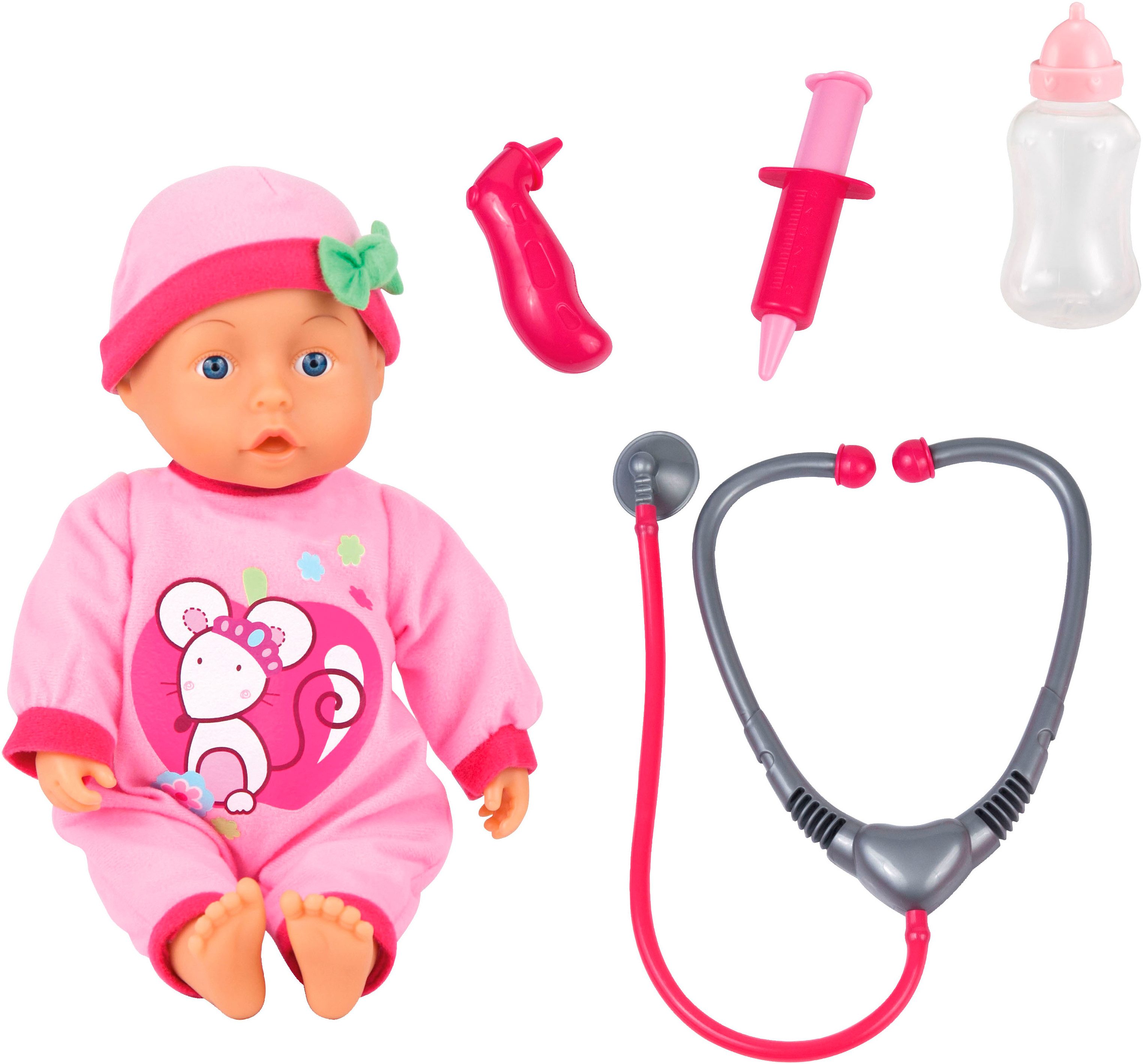 Bayer Babypuppe Doktorpuppe, mit Funktion günstig online kaufen