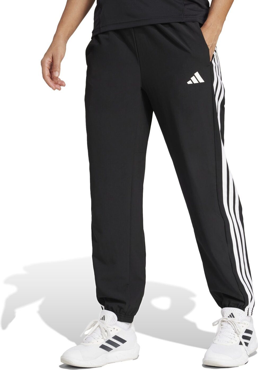 adidas Sportswear Trainingshose WE 3S WOVEN PT BLACK/WHITE günstig online kaufen