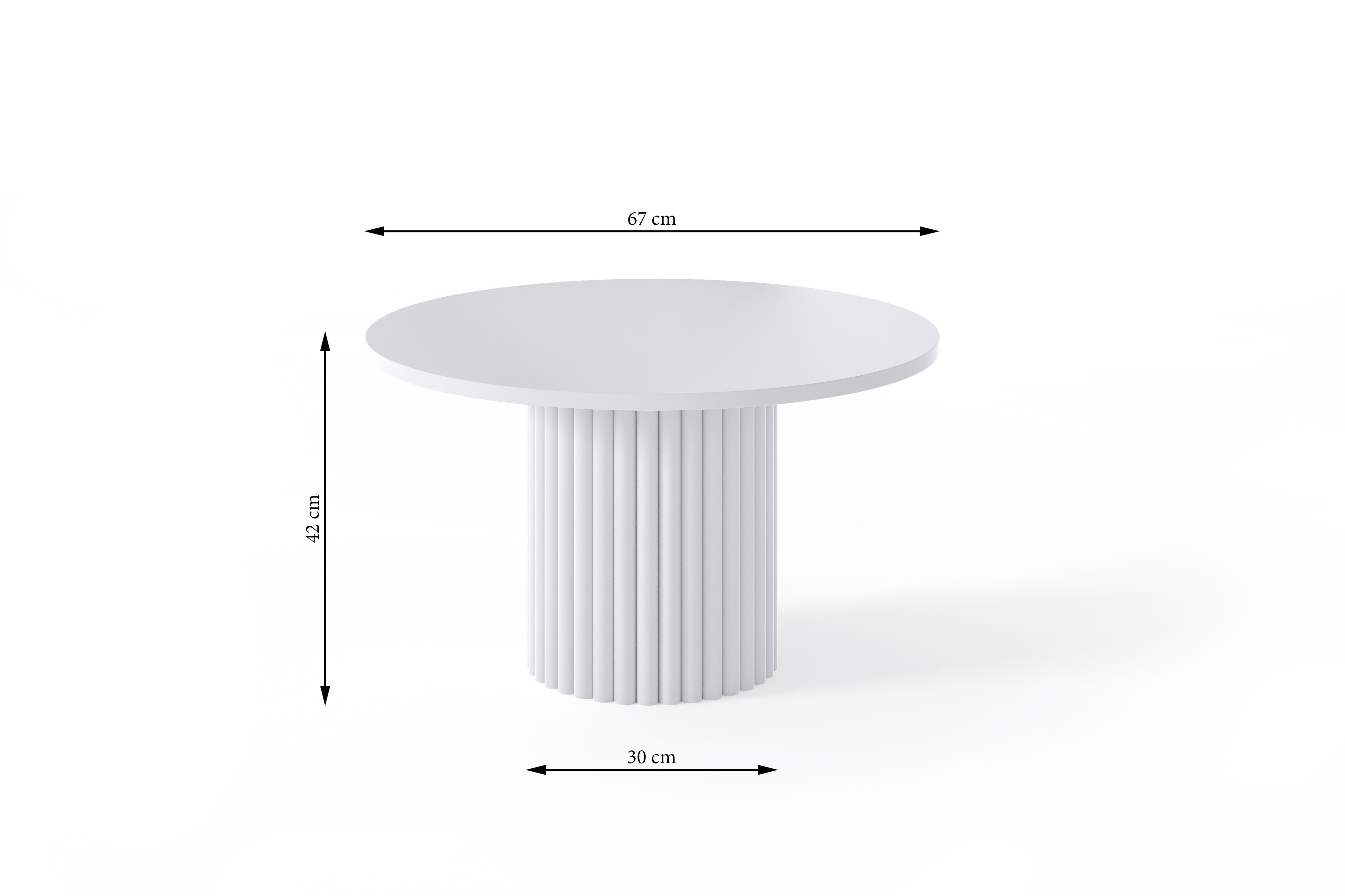 Design Möbel Couchtisch LOMELO – Runder günstig online kaufen