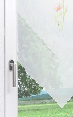 Scheibengardine Scheibenhänger Mancha, LYSEL®, (1 St), transparent, HxB 90x60cm