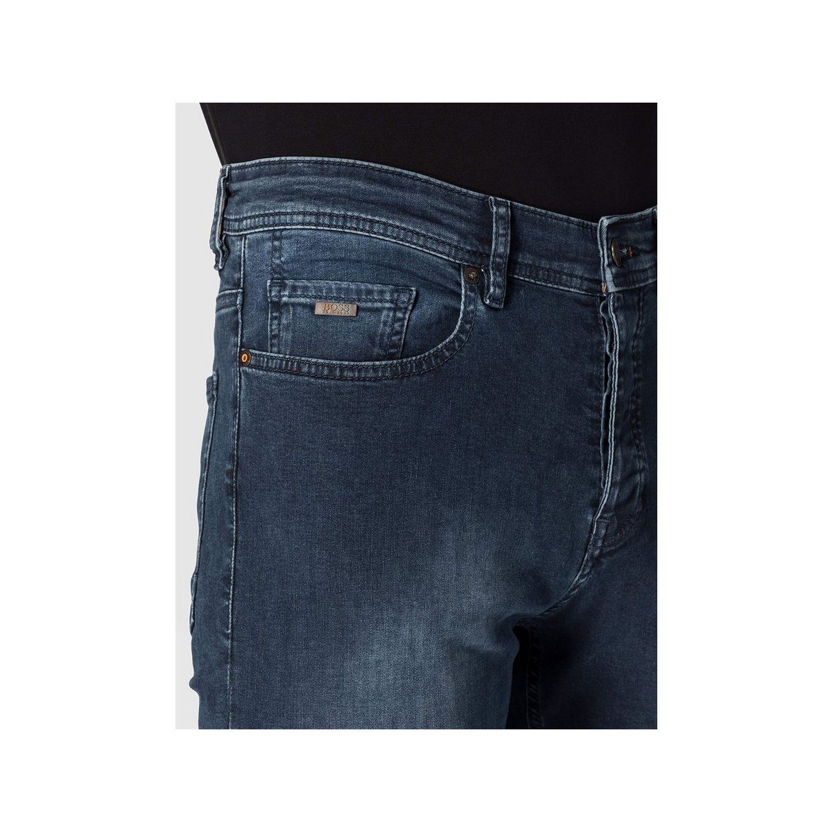 HUGO (1-tlg) blau 5-Pocket-Jeans
