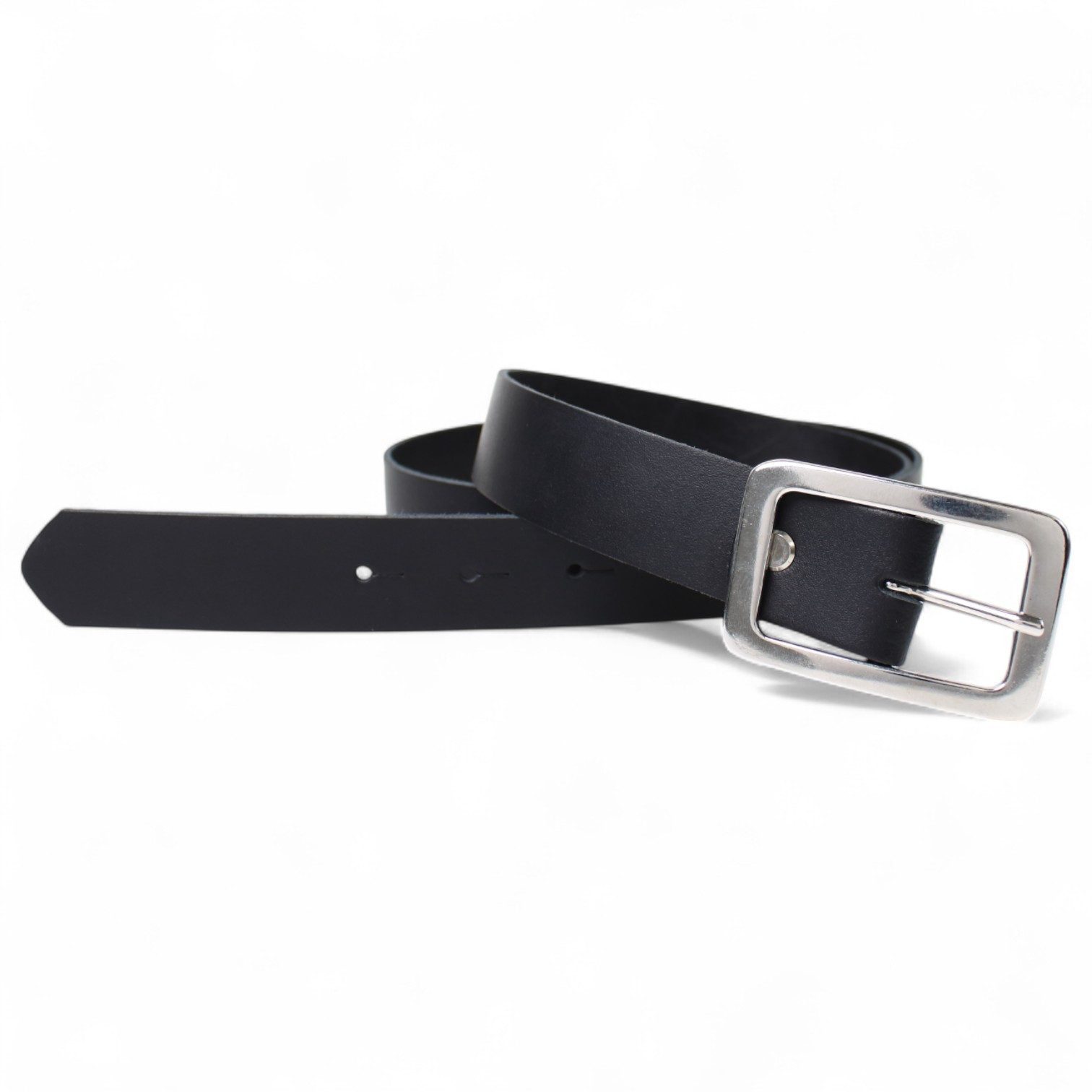 FRONHOFER Ledergürtel 19402 (1-St) Ledergürtel 3cm, kürzbar, silberne Schna günstig online kaufen