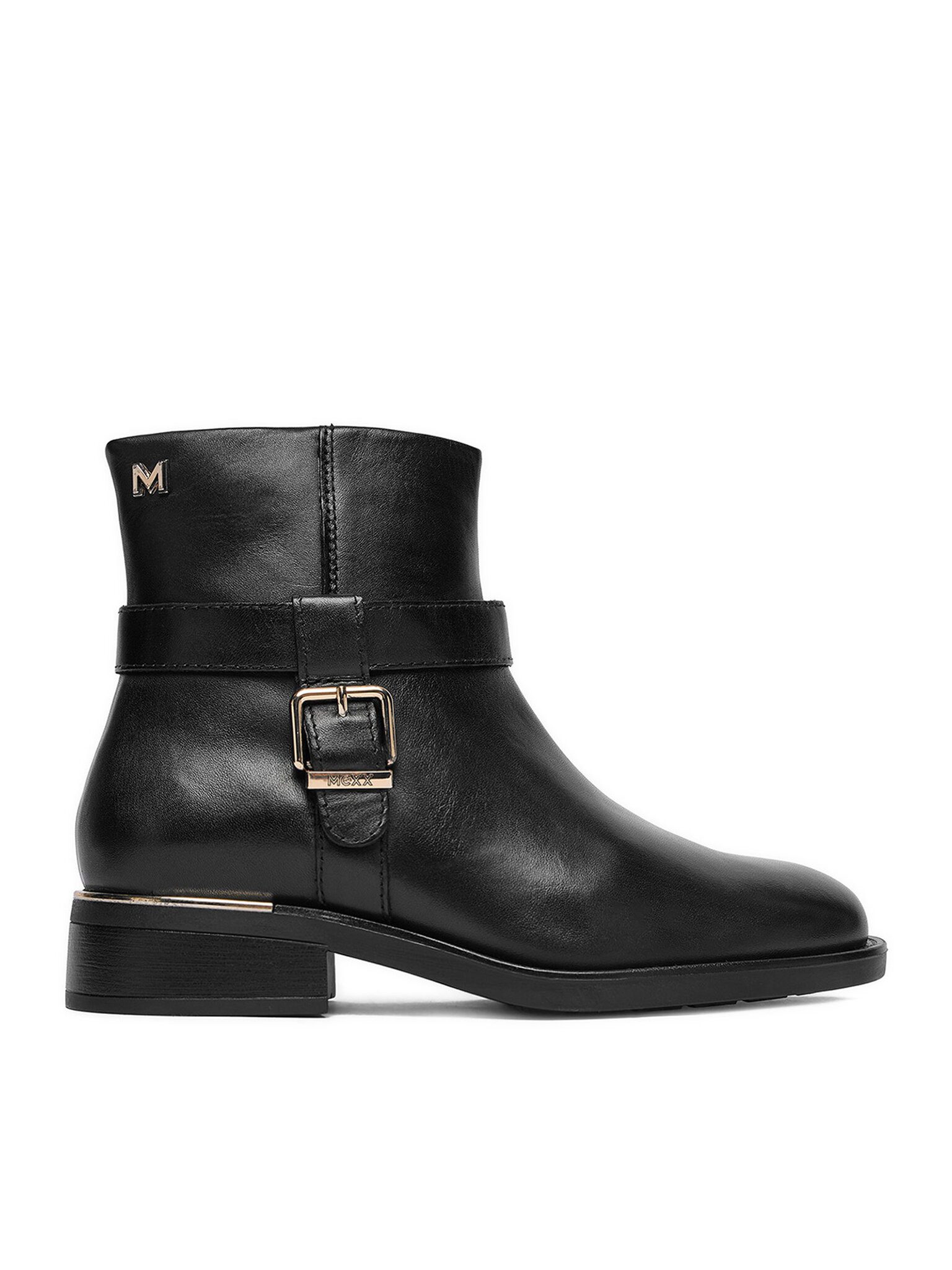 Mexx Mexx Damen-Fußstiefel Schwarz MEXX-CEO-MX/033C-RST Schwarz Stiefel