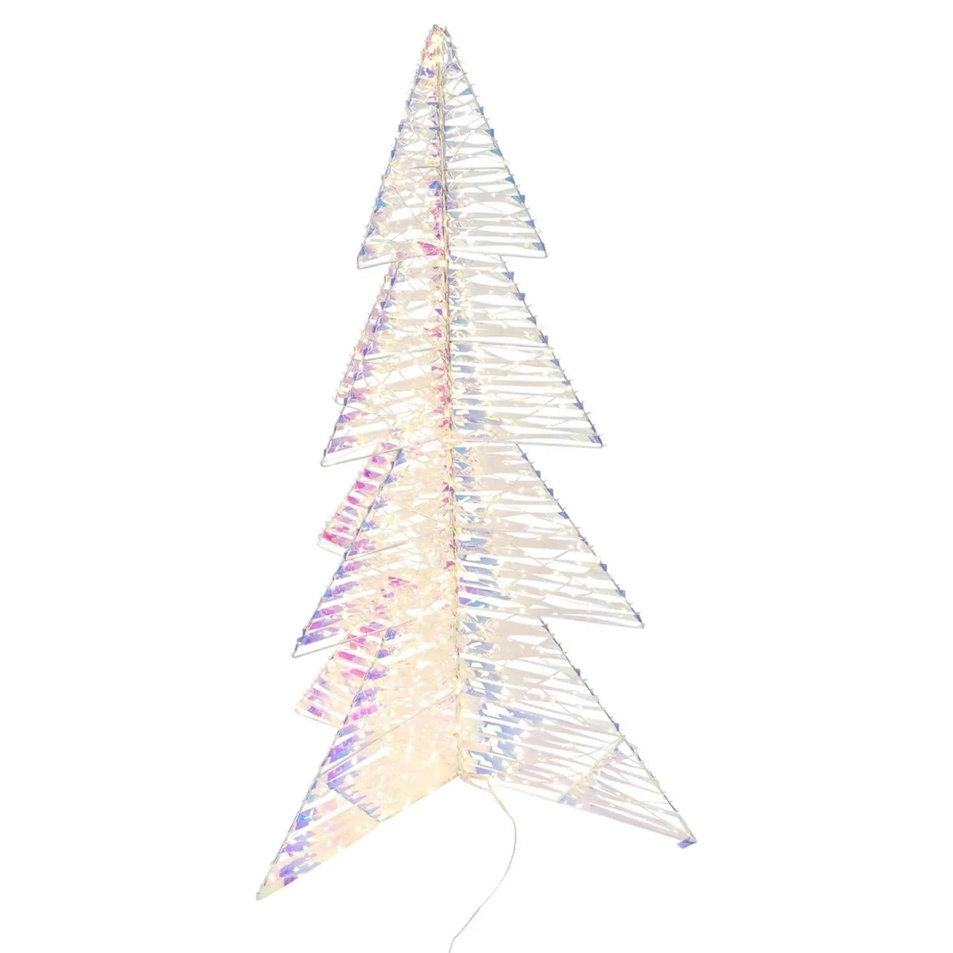 LED-Dekofigur Baum "Rainbow" 1,15 m hoch, 720 warmweiße Lichter, Weihnachtsbaum