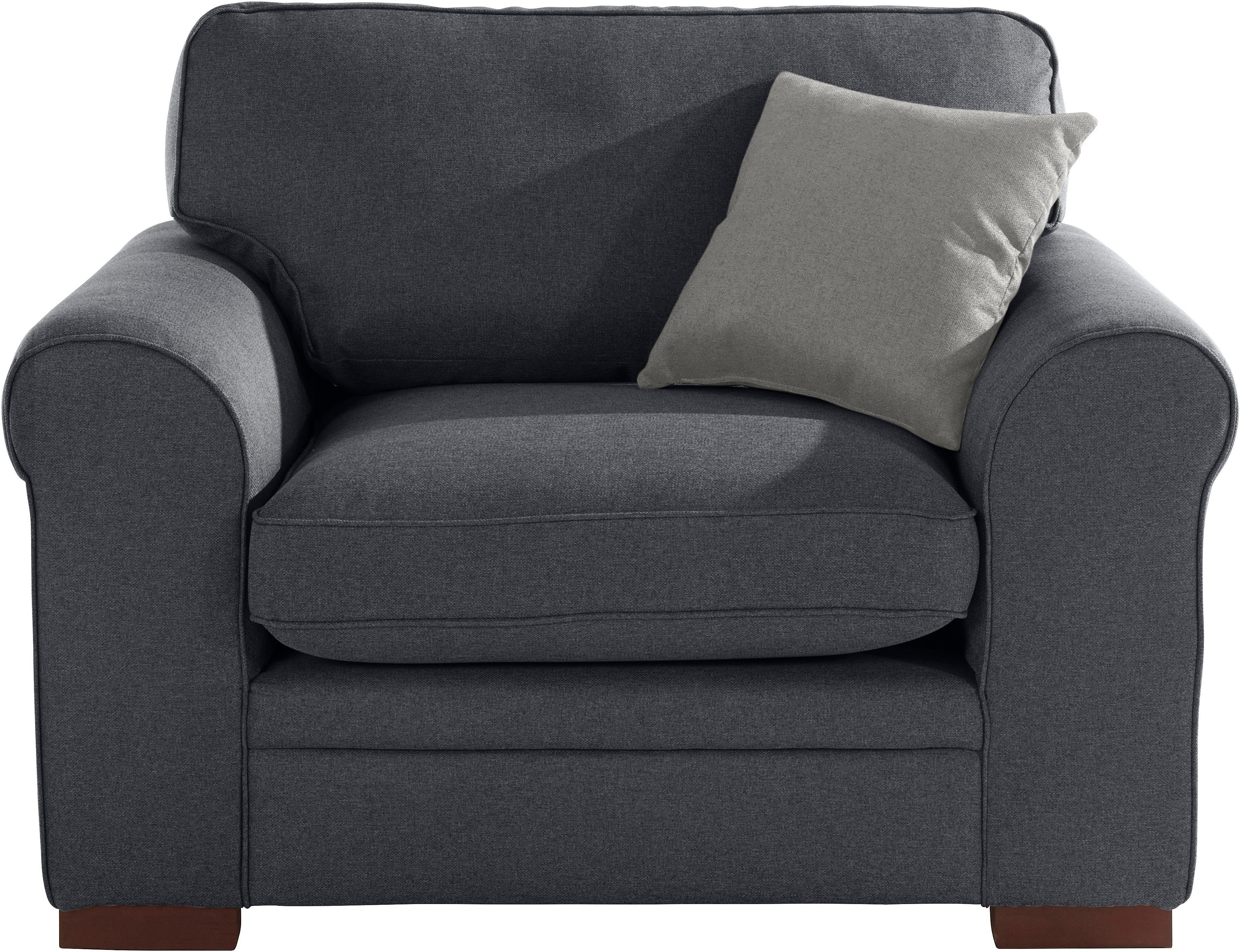 Home affaire Sessel Broughton, weiche Polsterung, passend zur Serie "Broughton", in 3 Bezugsarten. Reduzierter Preis € 399,99. Unverbindliche Preisempfehlung € 588,99